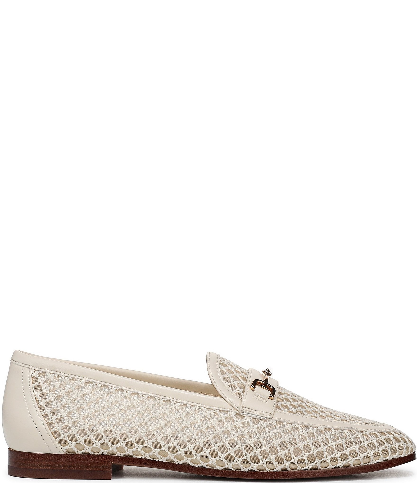 Sam Edelman Loraine Woven Mesh Bit Buckle Loafers