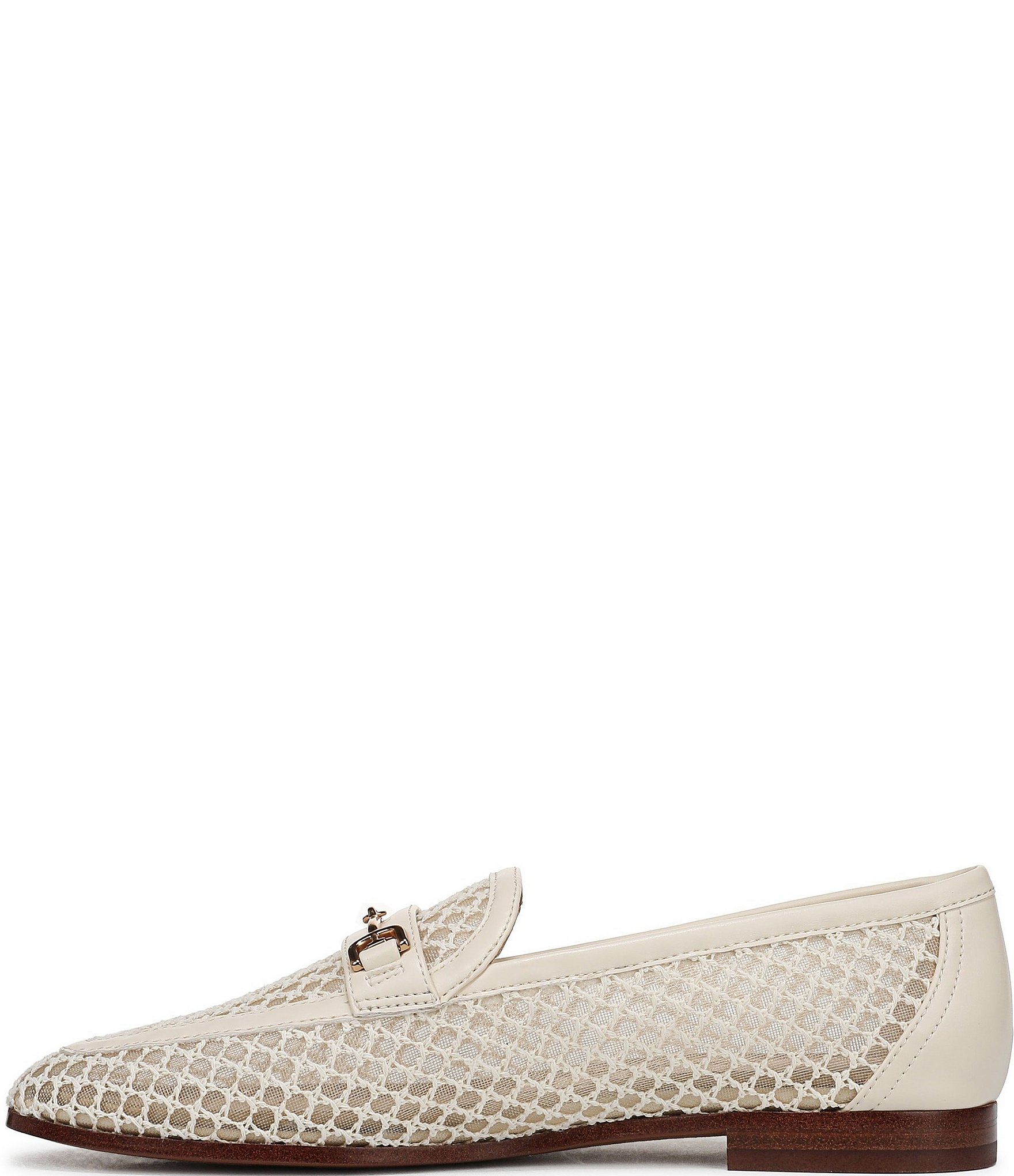 Sam Edelman Loraine Woven Mesh Bit Buckle Loafers