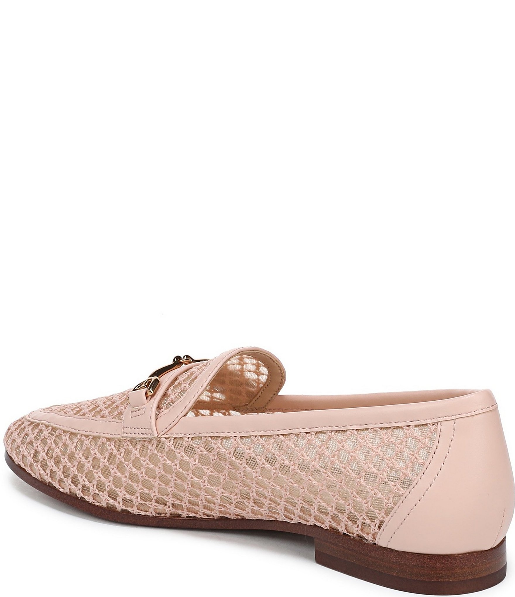Sam Edelman Loraine Woven Mesh Bit Buckle Loafers