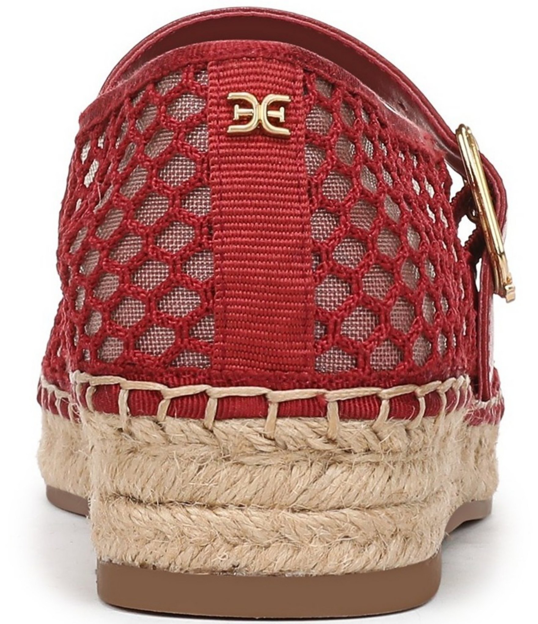 Sam Edelman Mackie Mesh Mary Jane Espadrille Flats