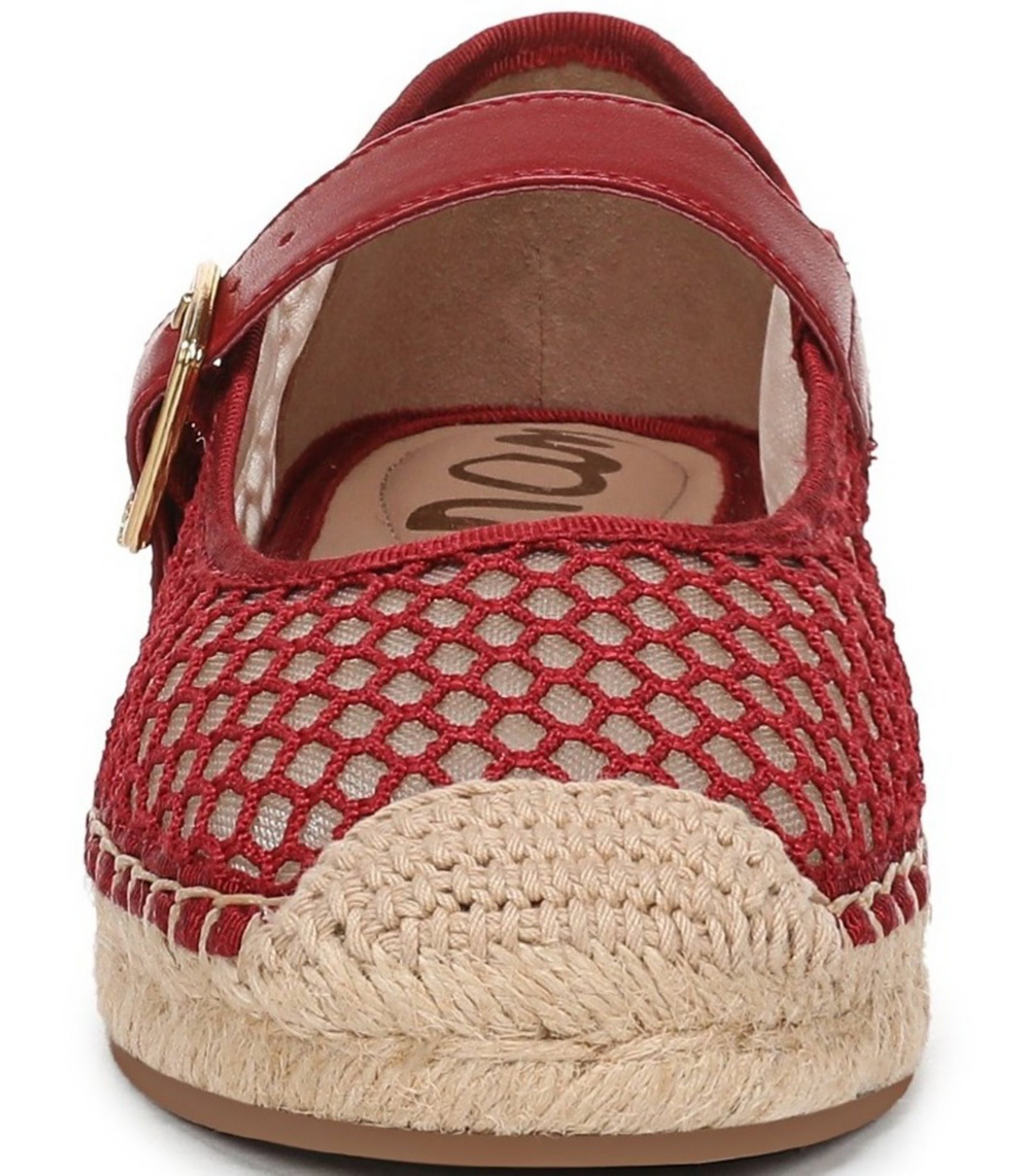 Sam Edelman Mackie Mesh Mary Jane Espadrille Flats