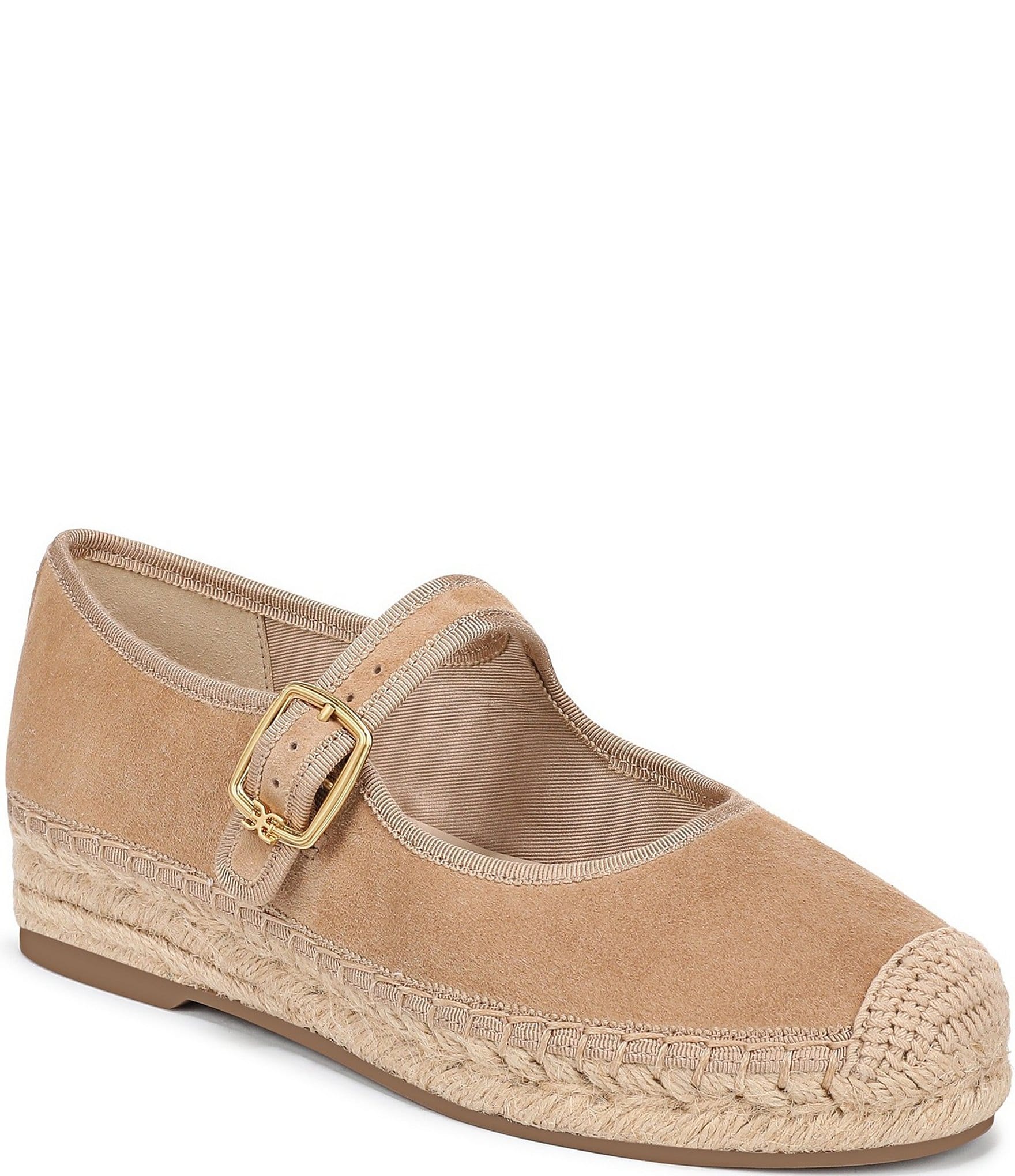 MIA Women's Valri Espadrille Mary Jane Flats - Beige Suede, Casual Comfort Shoes - View #7