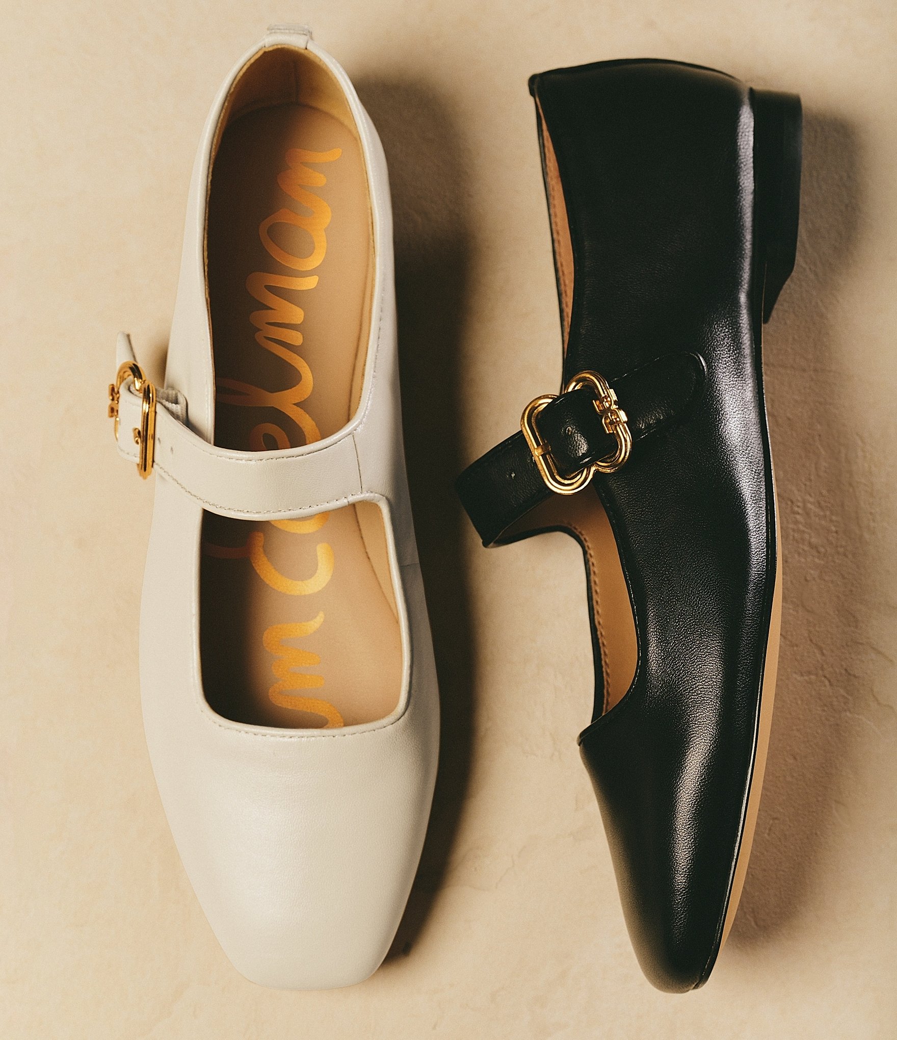 Sam Edelman Michaela Leather Mary Jane Flats