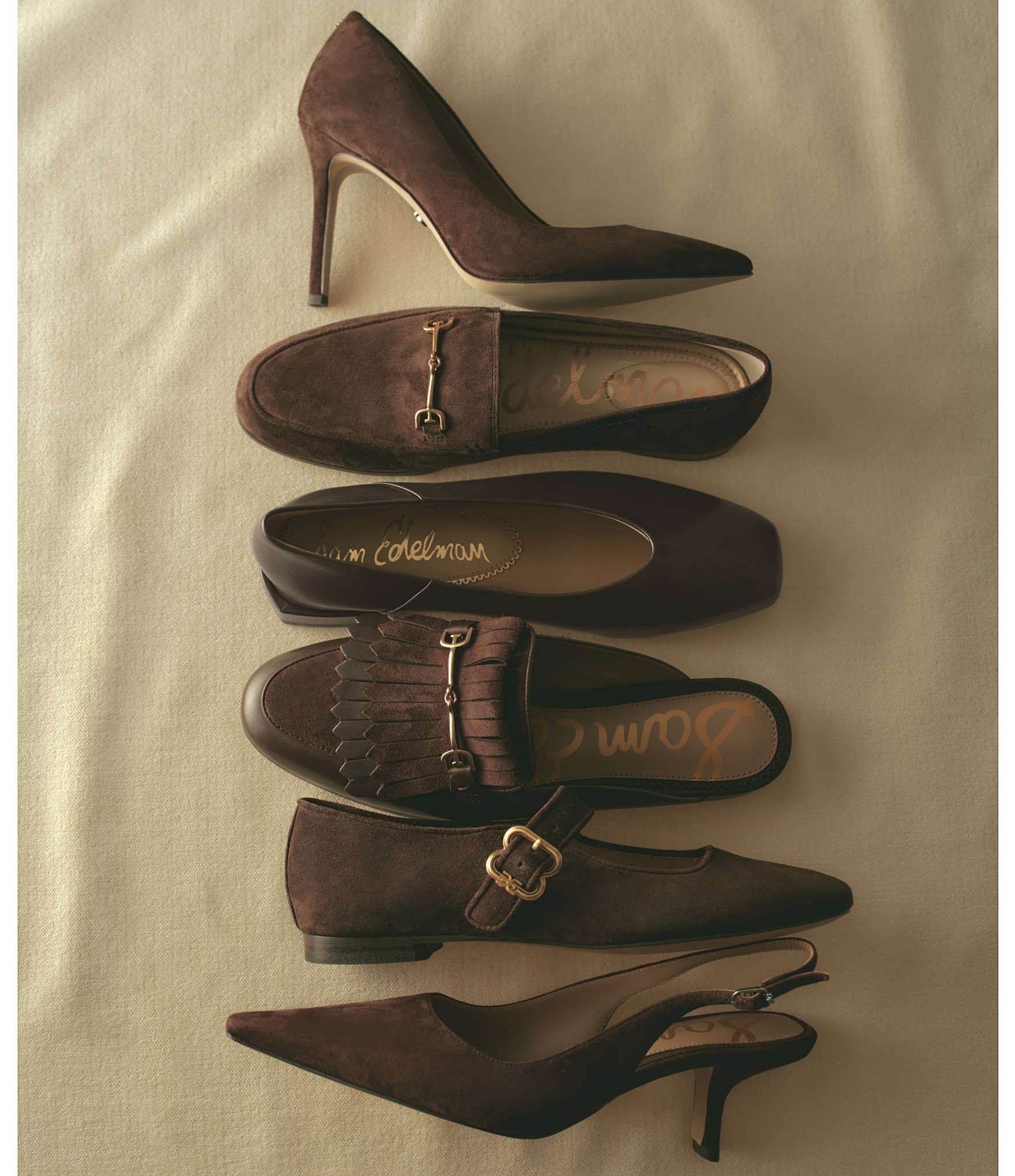 Sam Edelman Michaela Suede Mary Jane Flats