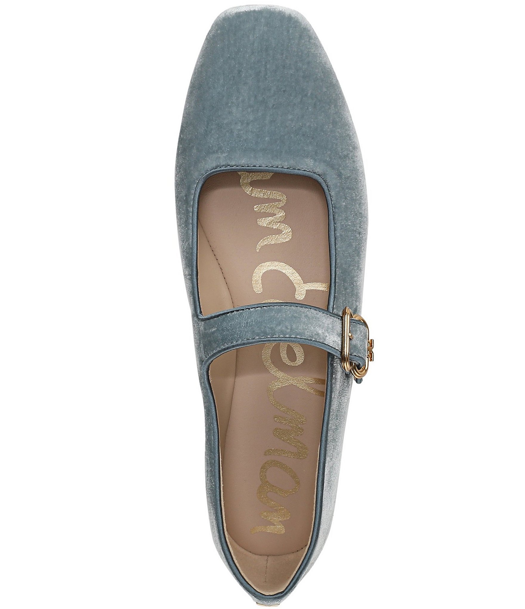 Sam Edelman Michaela Velvet Mary Jane Flats