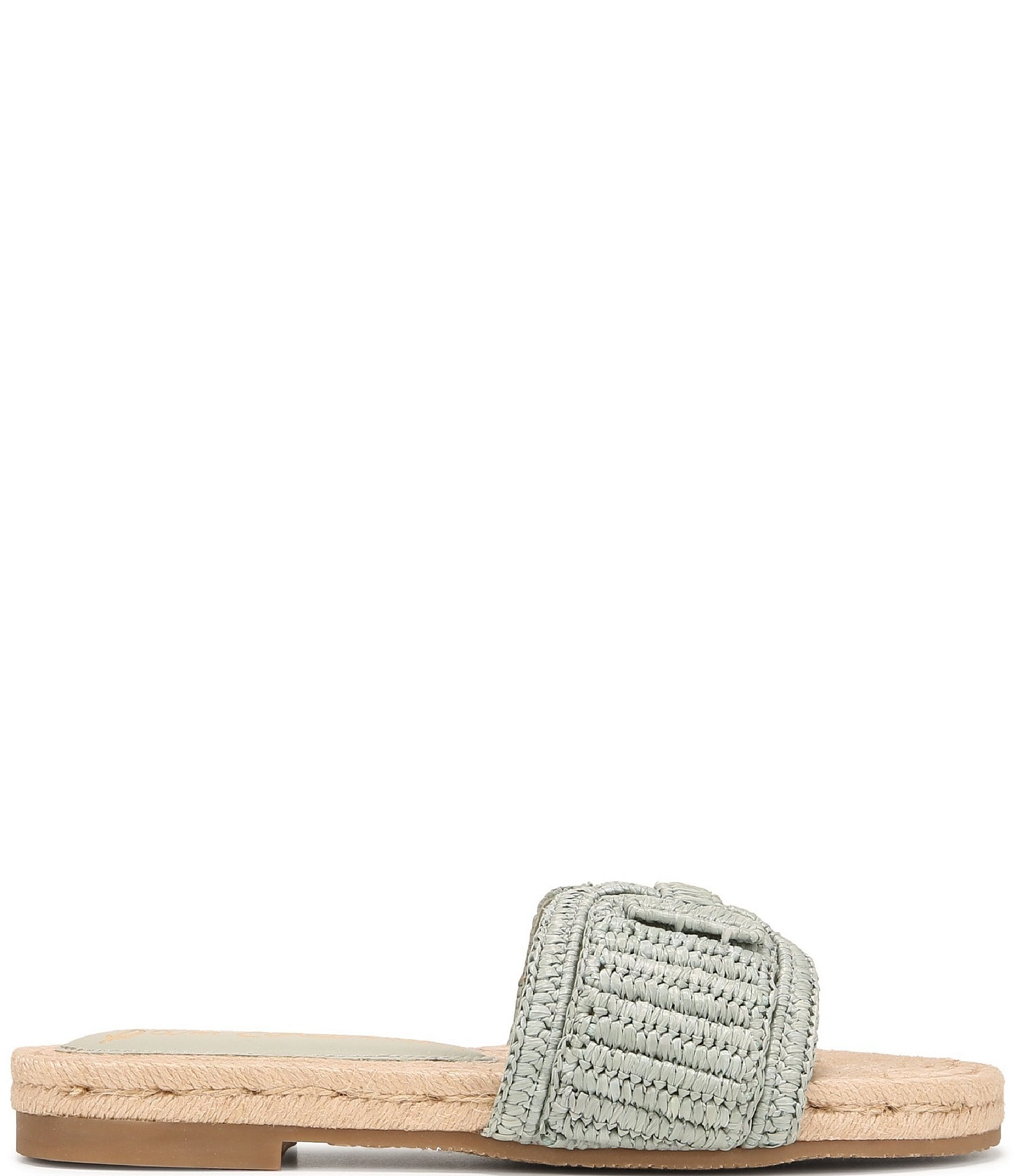 Sam Edelman Miya Woven Raffia Slide Sandals