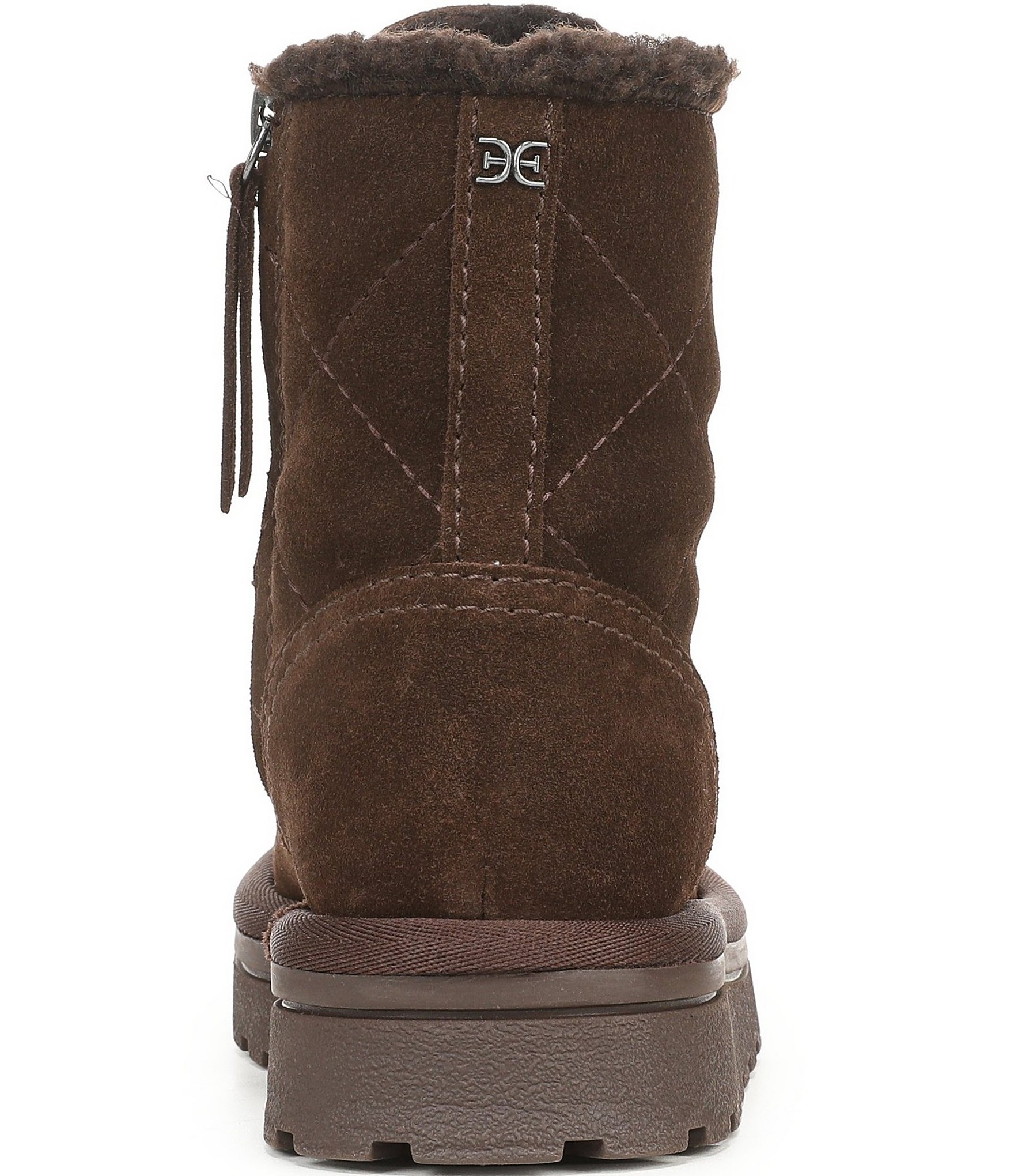 Sam Edelman Ossi Suede Faux Fur Booties