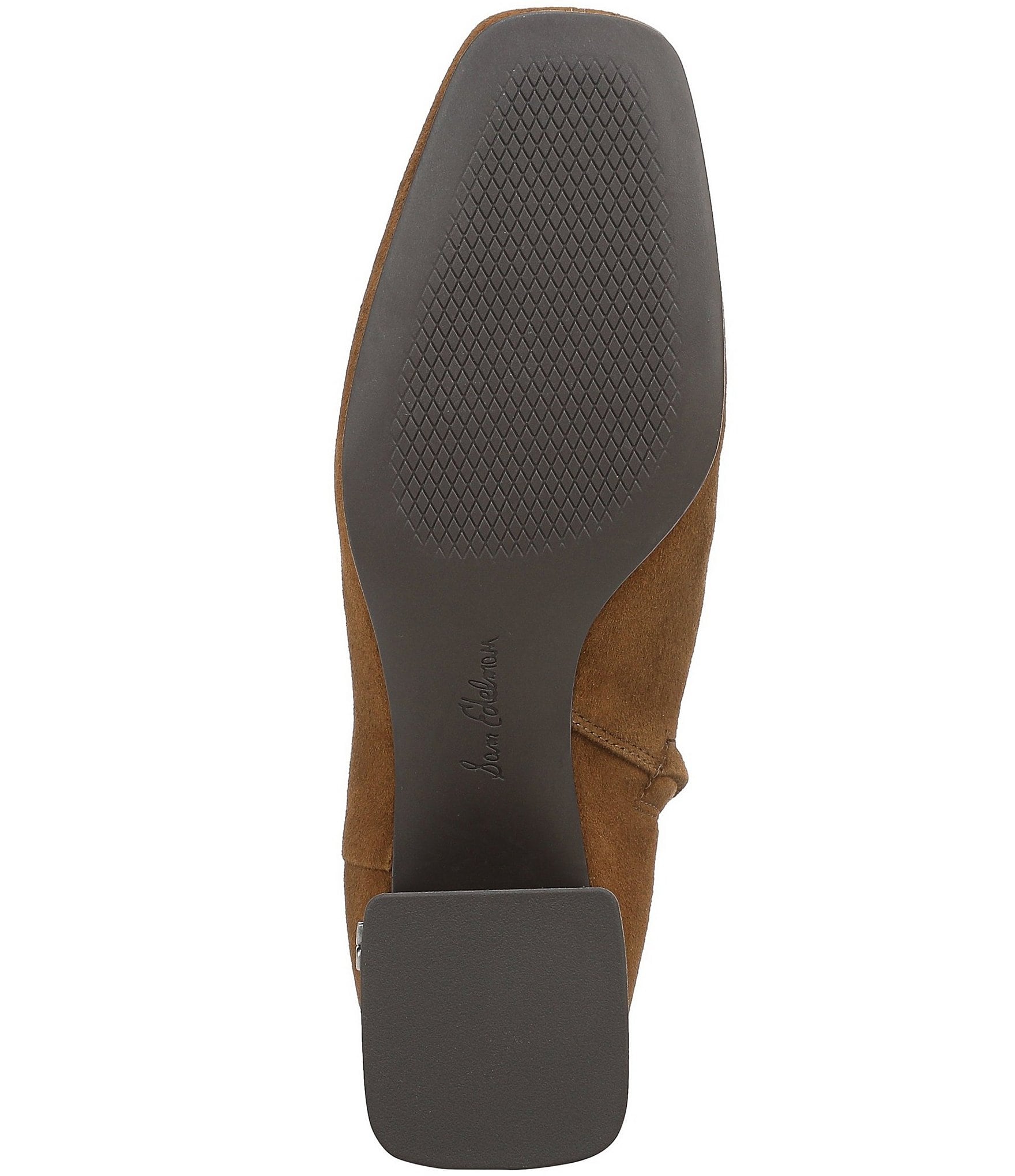 Sam Edelman Paige Suede Square Toe Dress Booties