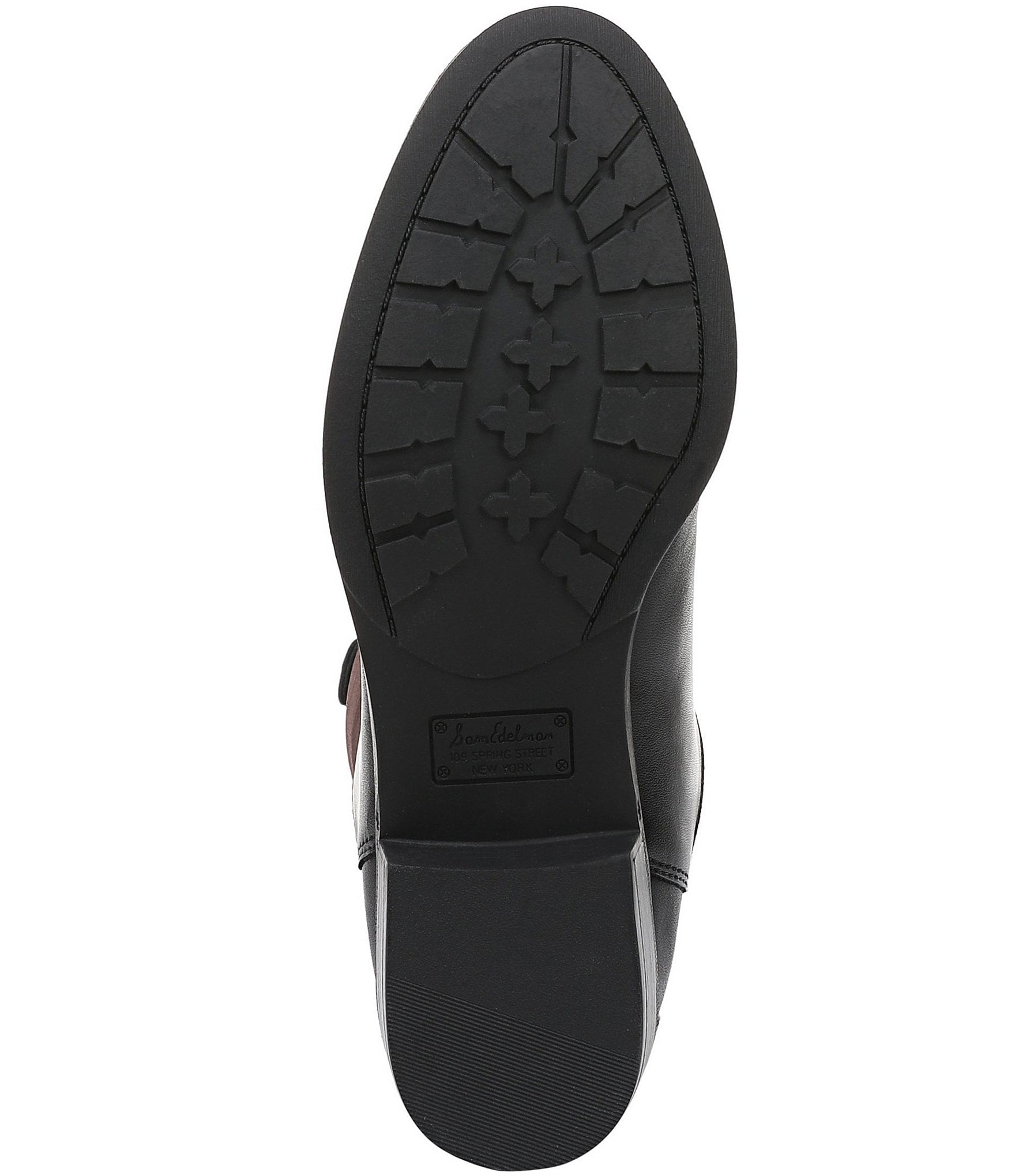 Sam Edelman Penny Leather and Suede Tall Riding Boots