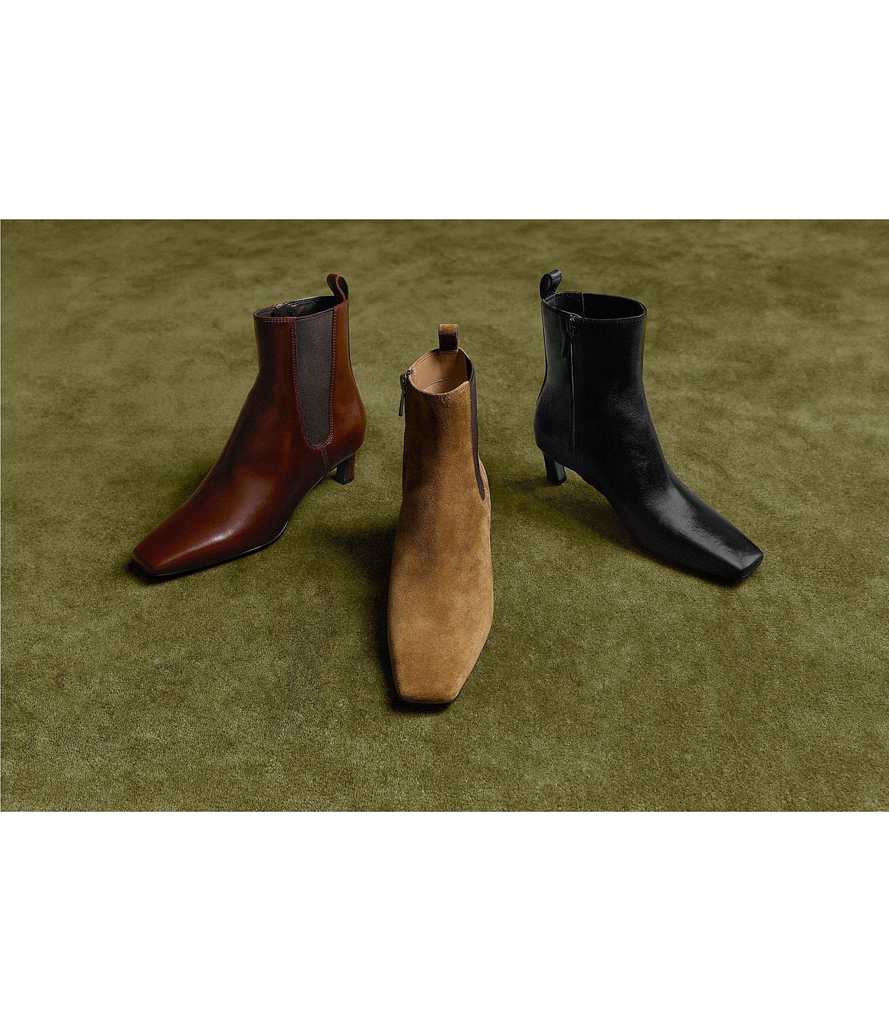 Sam Edelman Peony Leather Chelsea Dress Booties