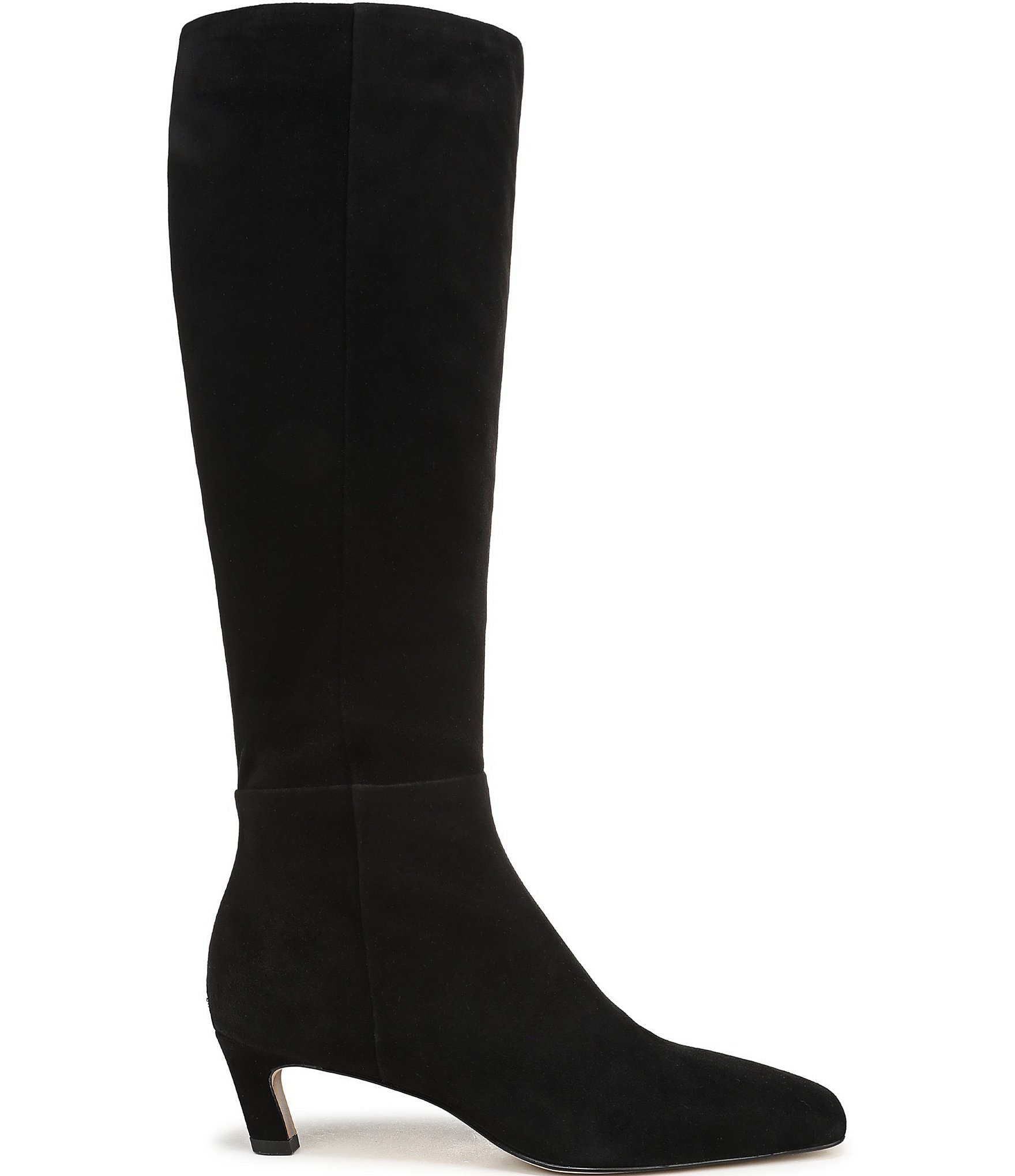 Sam Edelman Perla Suede Square Toe Tall Dress Boots