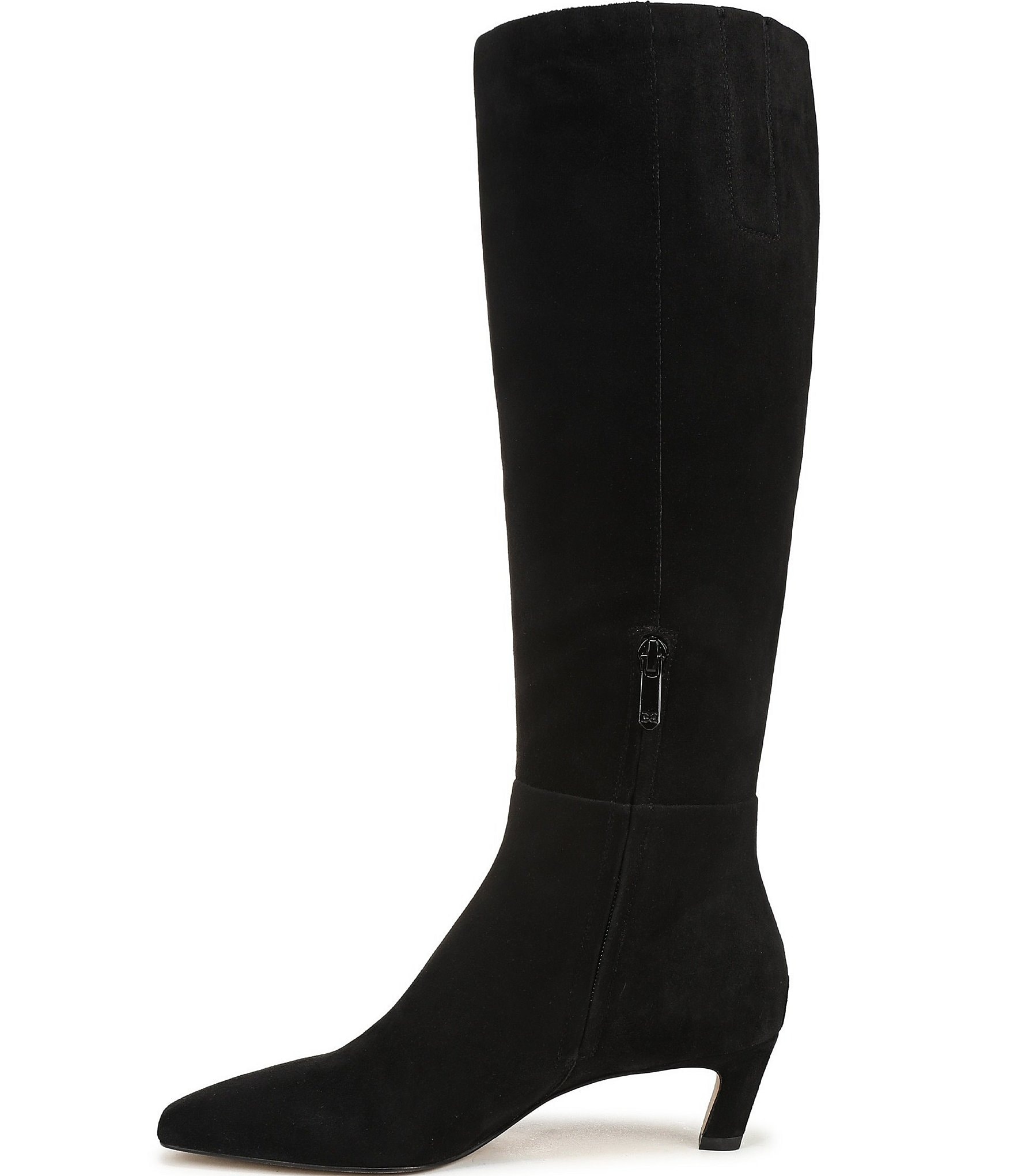 Sam Edelman Perla Suede Square Toe Tall Dress Boots