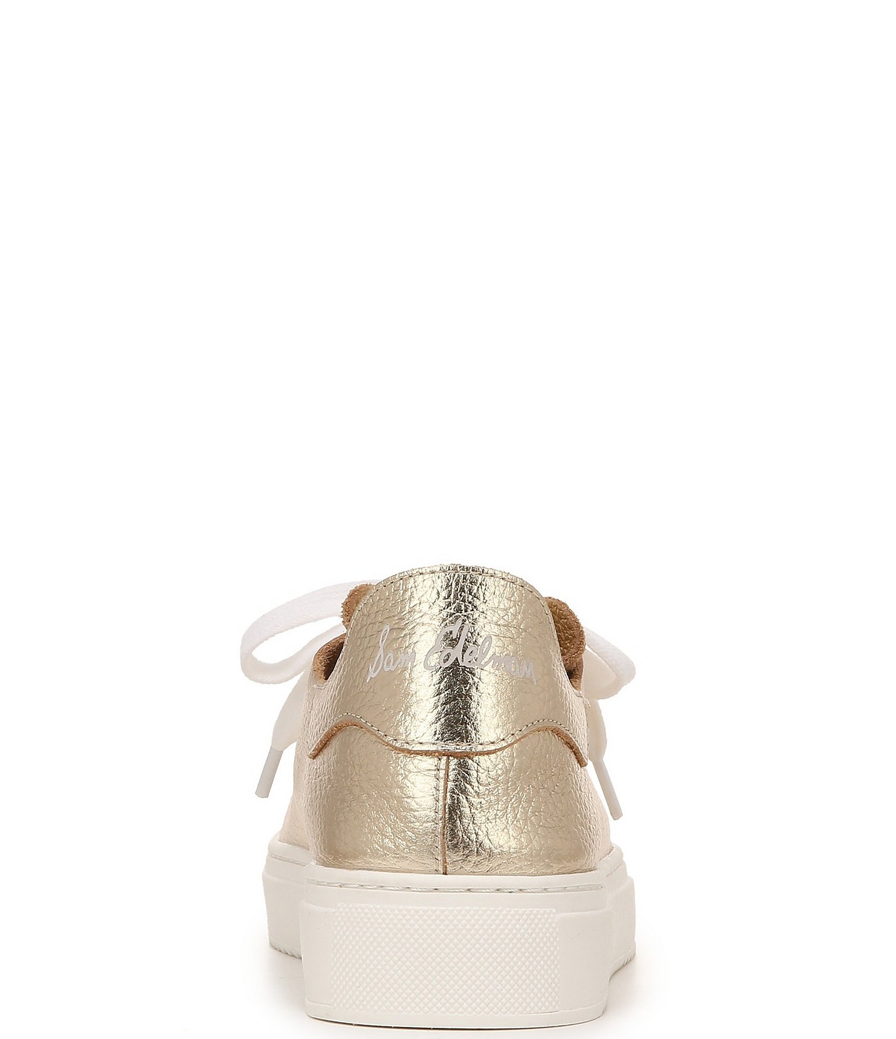 Sam Edelman Poppy Leather Lace-Up Sneakers