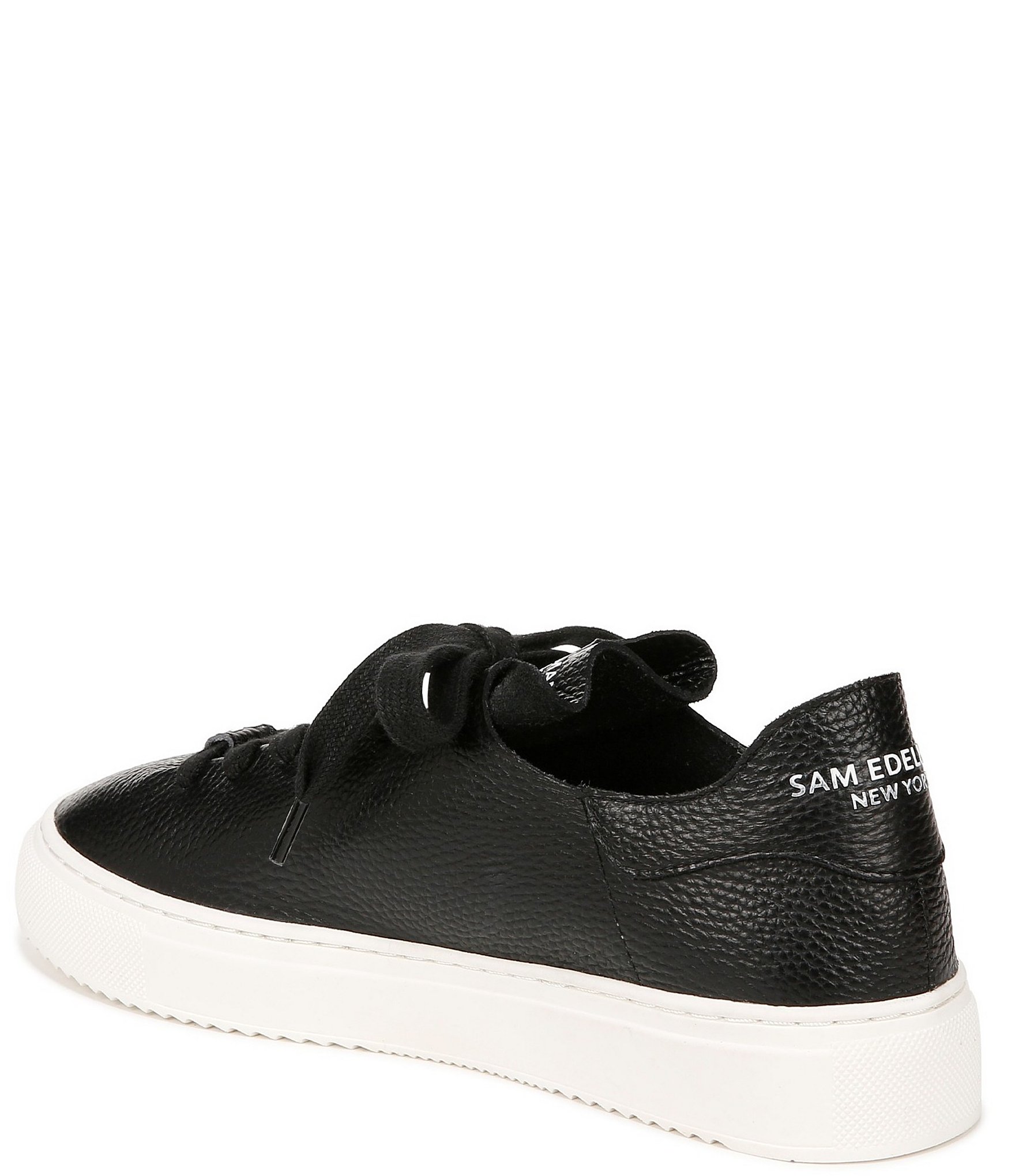 Sam Edelman Poppy Leather Lace-Up Sneakers