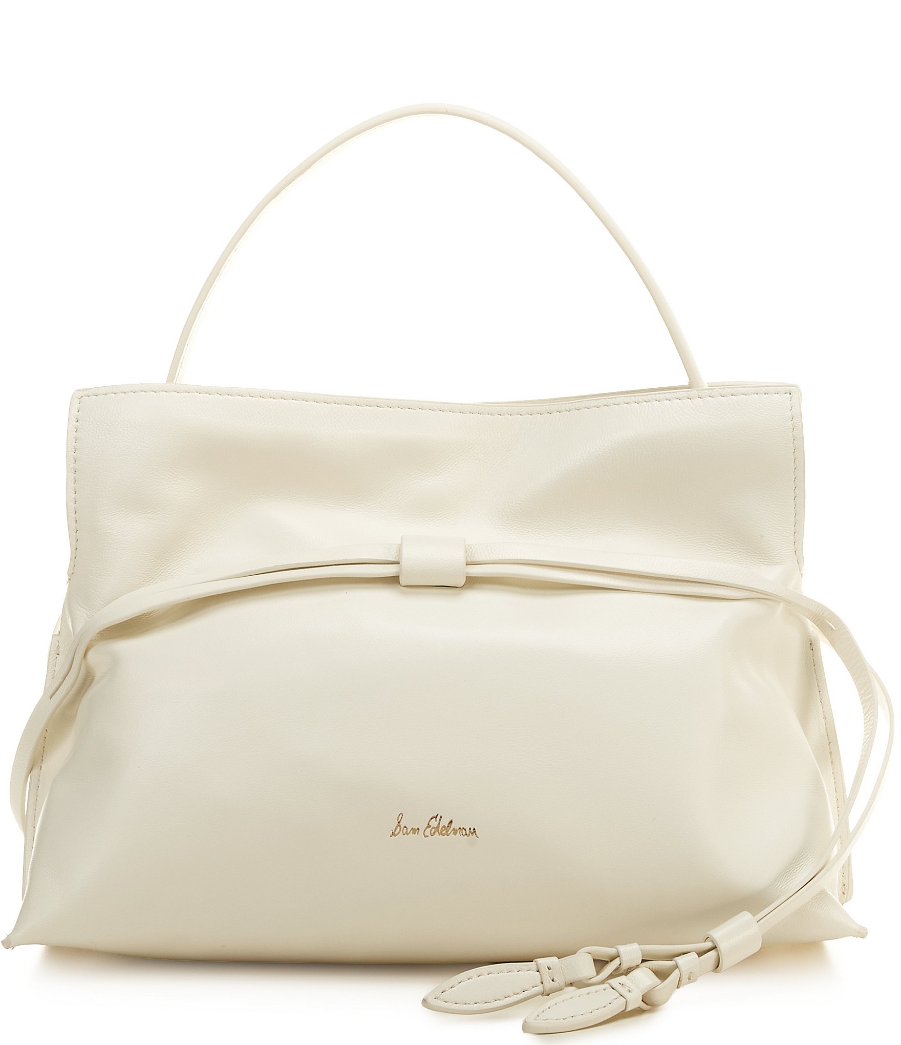 Sam Edelman Poppy Small Drawstring Top Handle Tote Bag