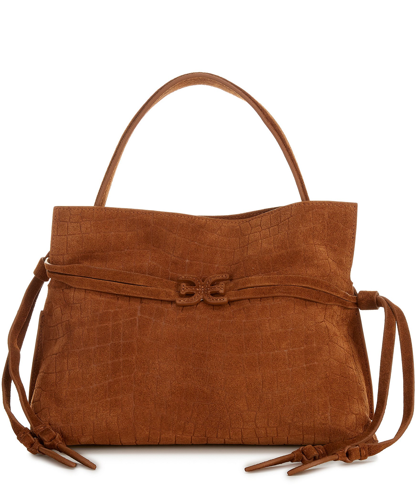 Sam Edelman Poppy Suede Small Drawstring Tote Bag