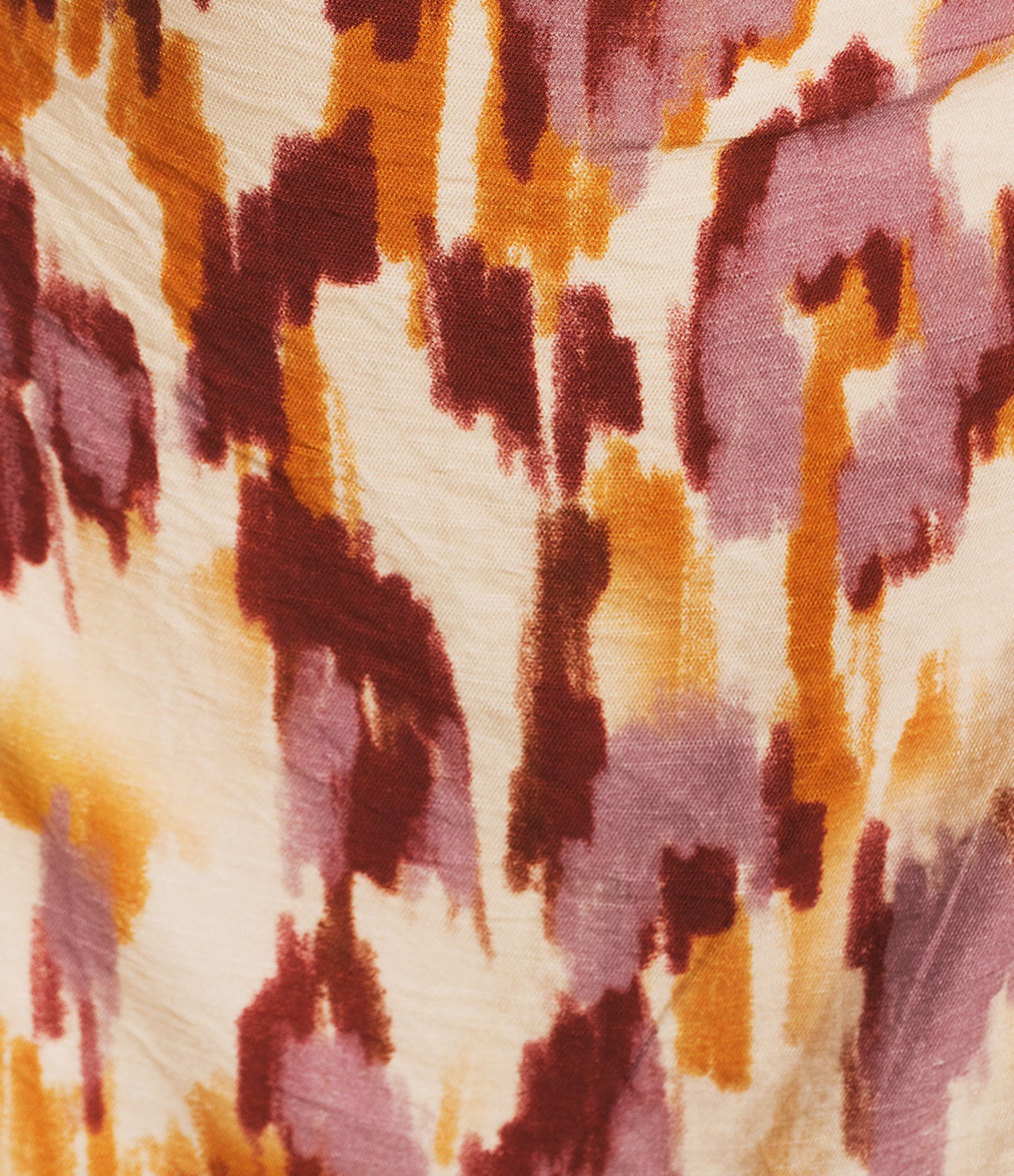 Sam Edelman Printed Dusk Draped Midi Dress