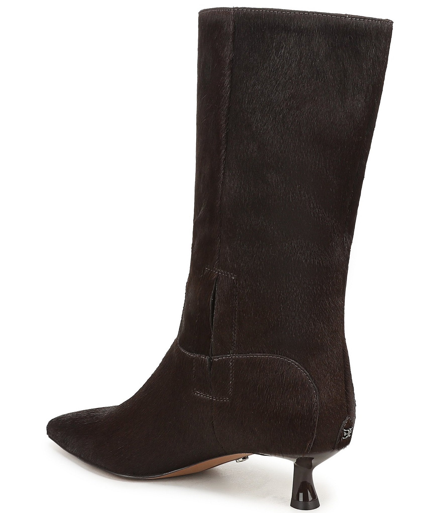 Sam Edelman Ramona Calf Hair Mid Dress Boots