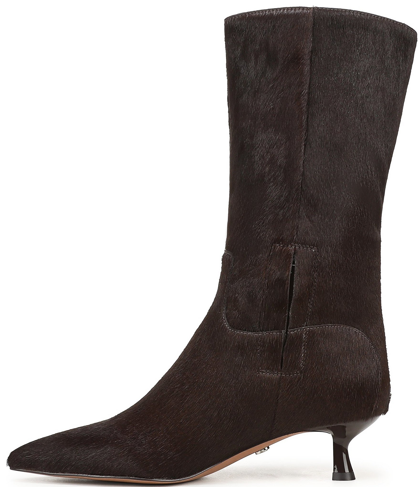 Sam Edelman Ramona Calf Hair Mid Dress Boots