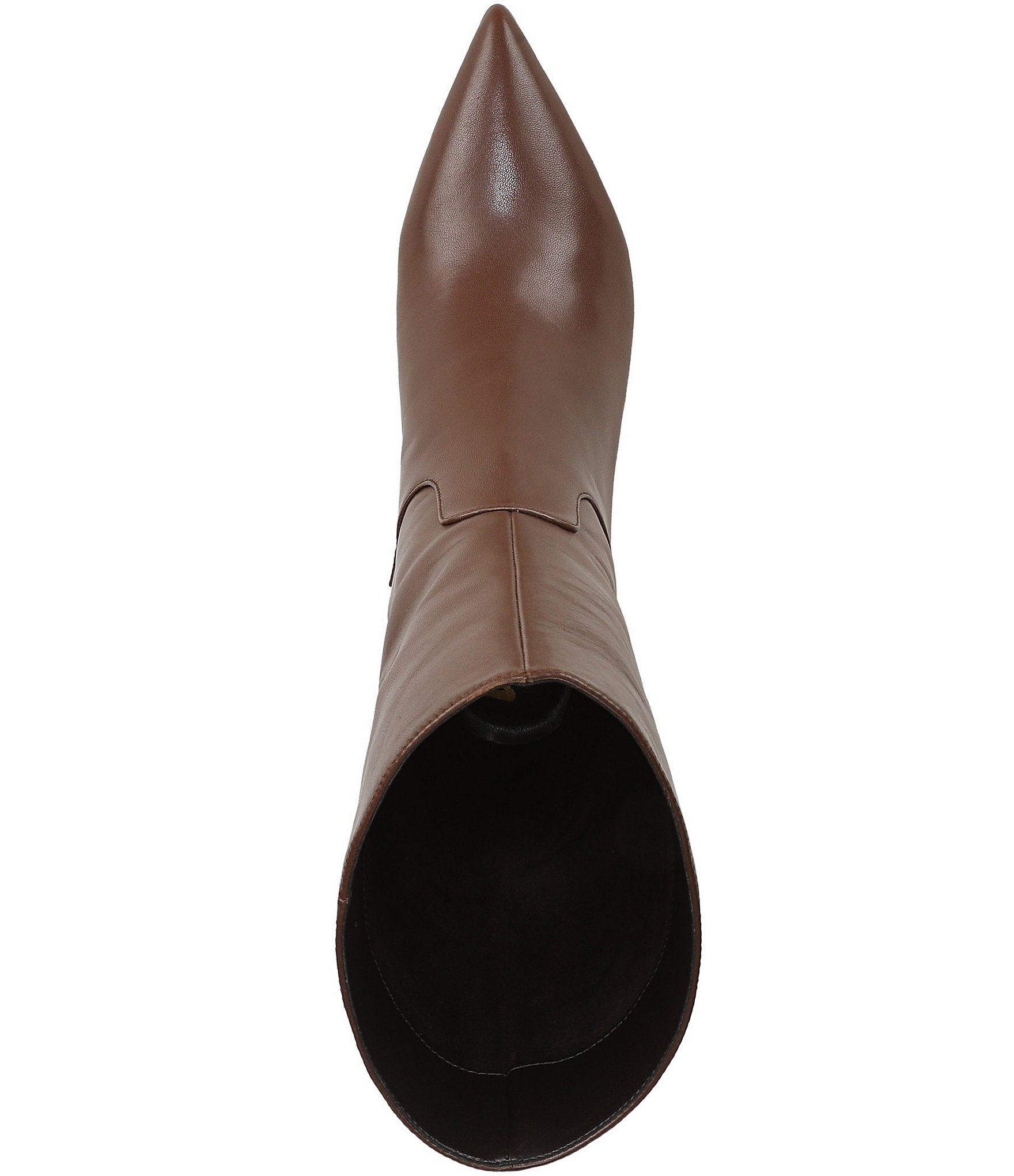 Sam Edelman Ramona Leather Mid Calf Dress Boots
