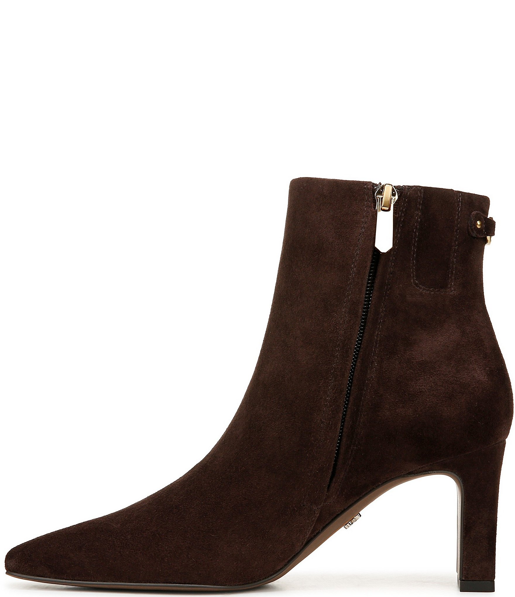 Sam Edelman Saige Suede Point Toe Dress Booties