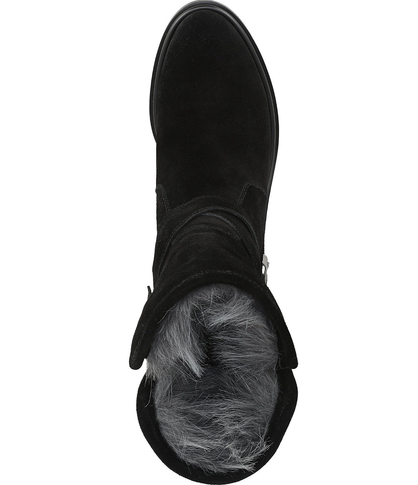 Sam Edelman Sophi Suede Faux Fur Lined Booties