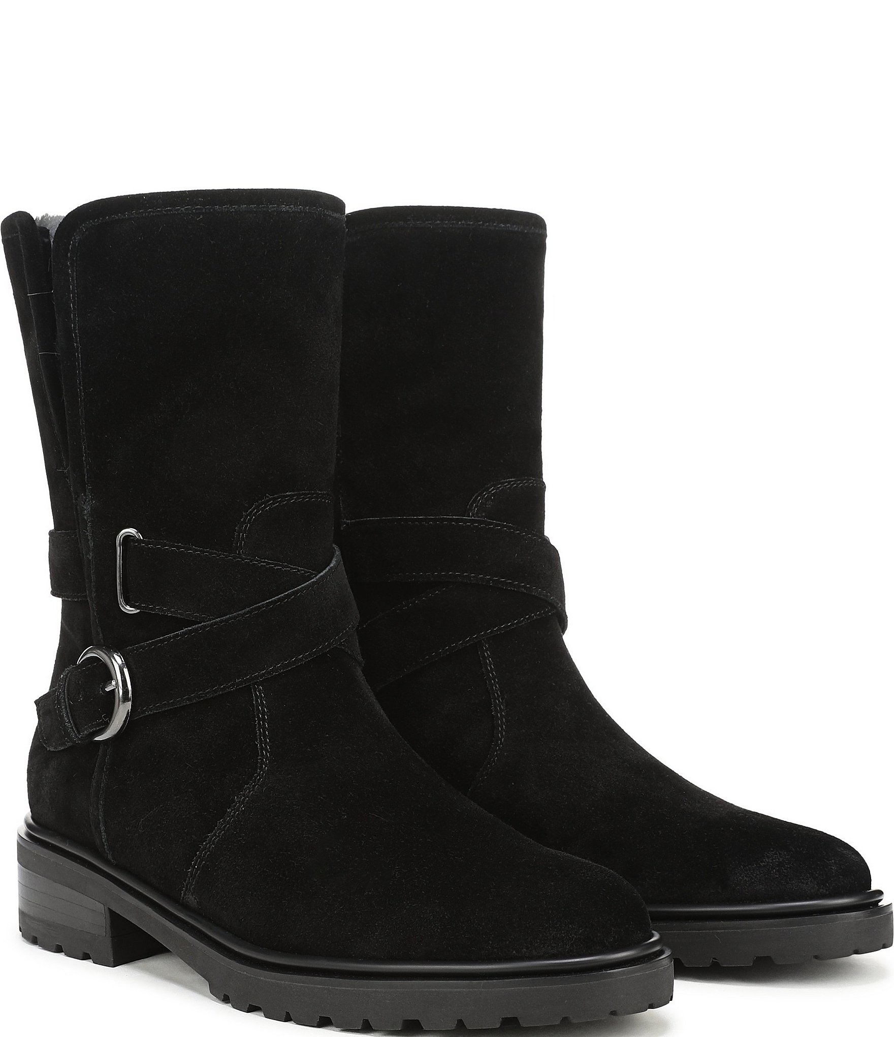 Sam Edelman Sophi Suede Faux Fur Lined Booties