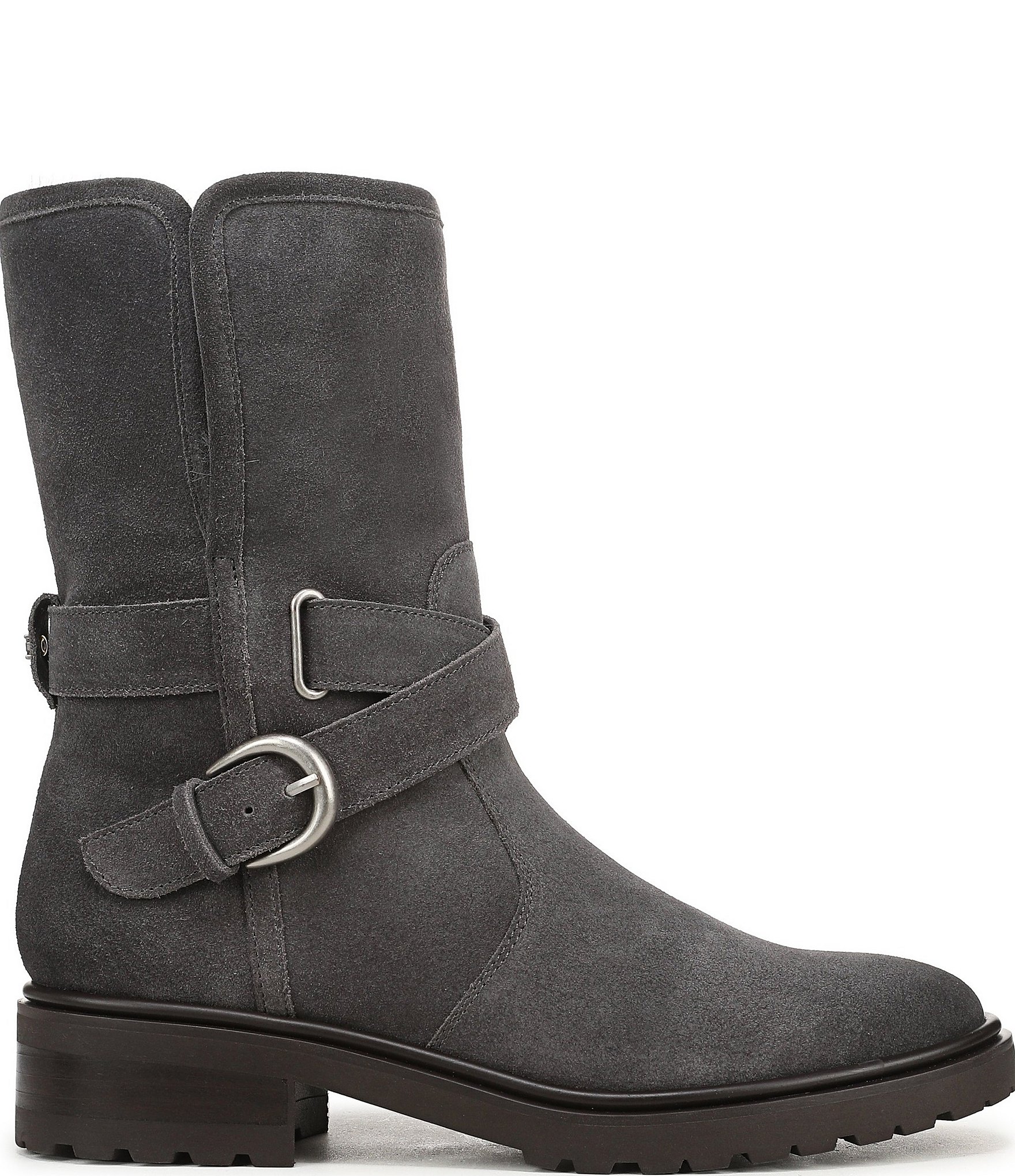 Sam Edelman Sophi Suede Faux Fur Lined Booties