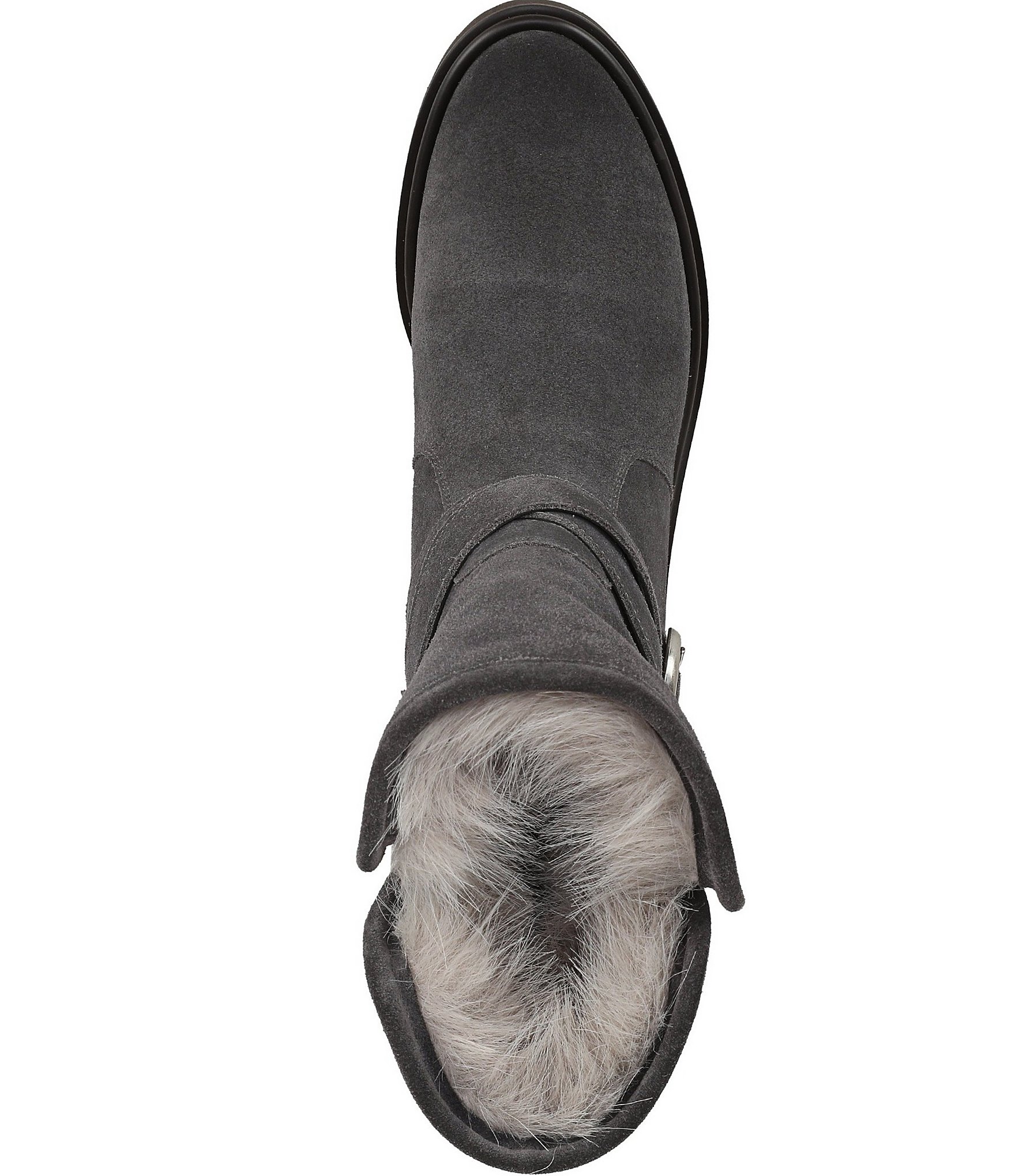 Sam Edelman Sophi Suede Faux Fur Lined Booties