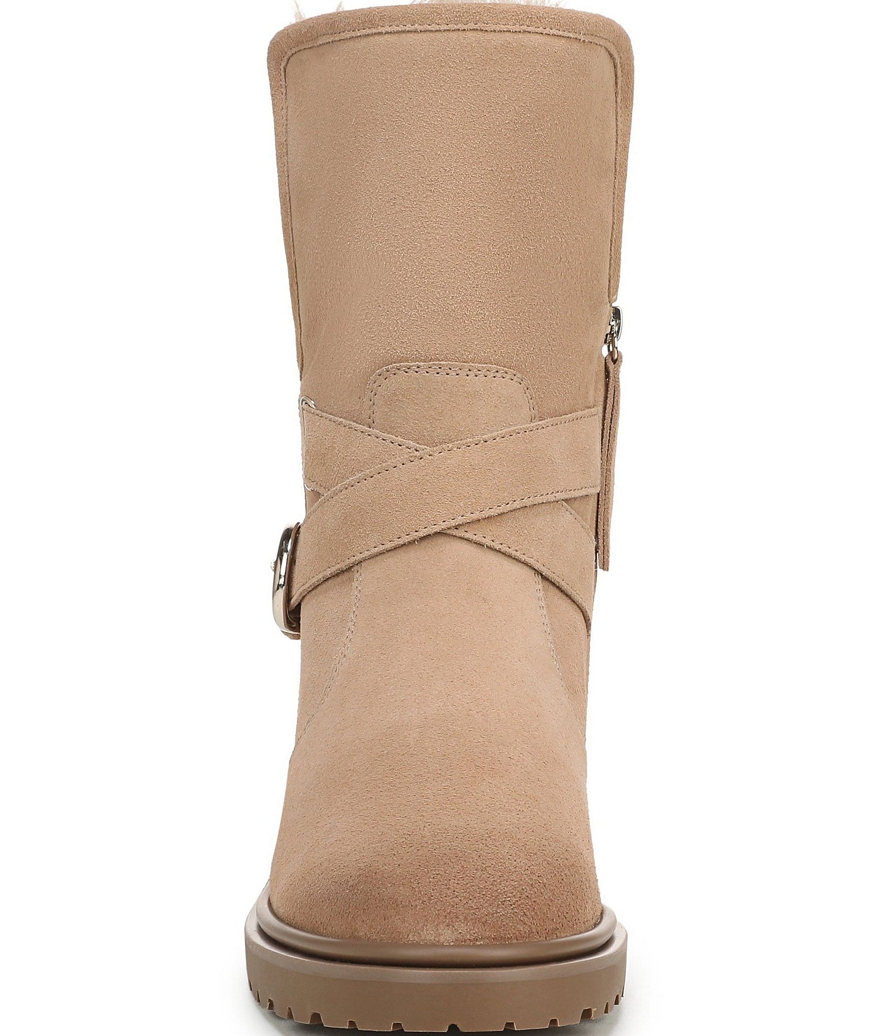Sam Edelman Sophi Suede Faux Fur Lined Booties