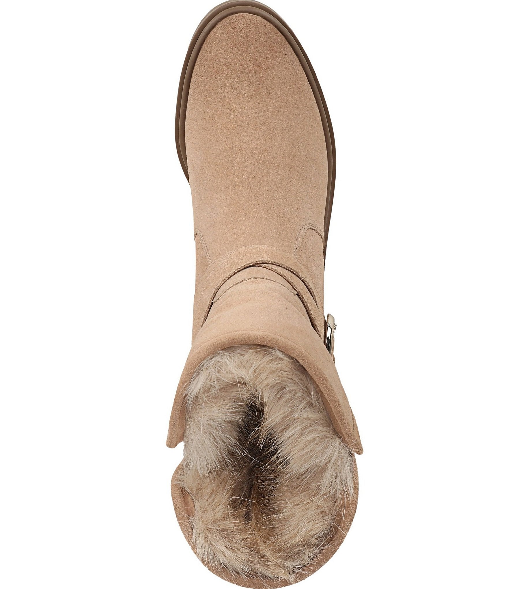 Sam Edelman Sophi Suede Faux Fur Lined Booties