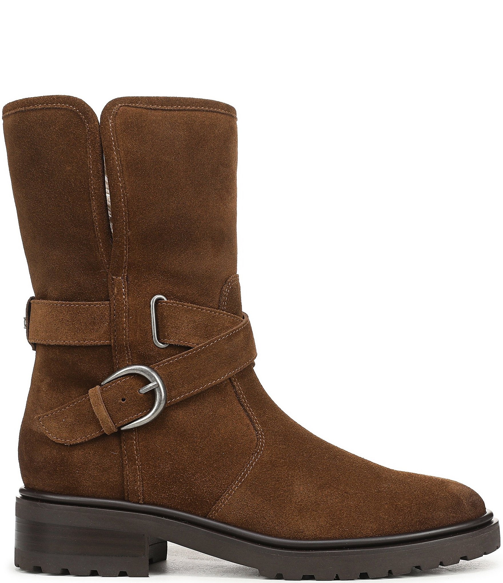 Sam Edelman Sophi Suede Faux Fur Lined Booties