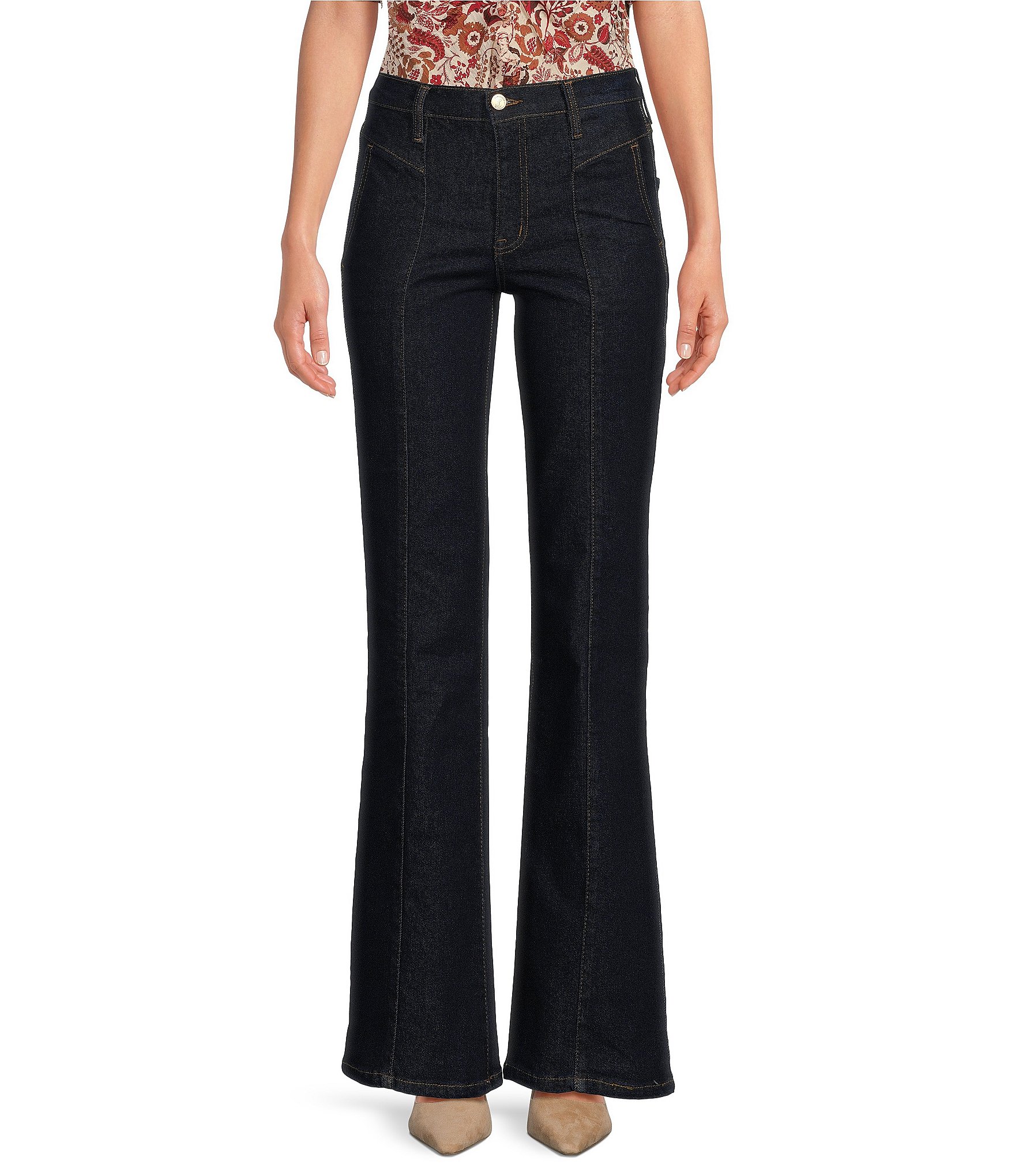 Sam Edelman Stretch High Rise Flare Leg Jeans | Dillard's