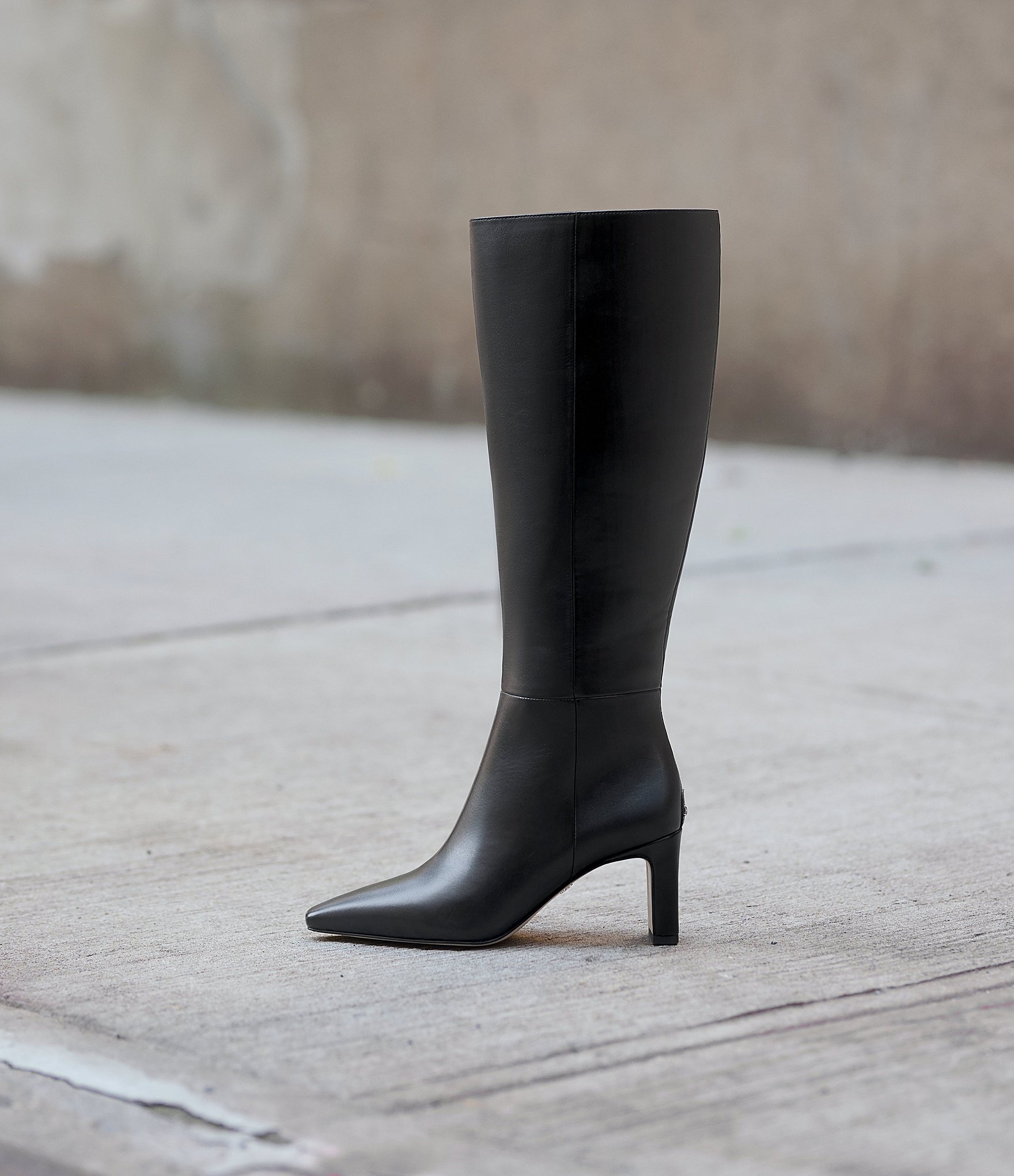 Sam Edelman Sylvia Leather Tall Dress Boots