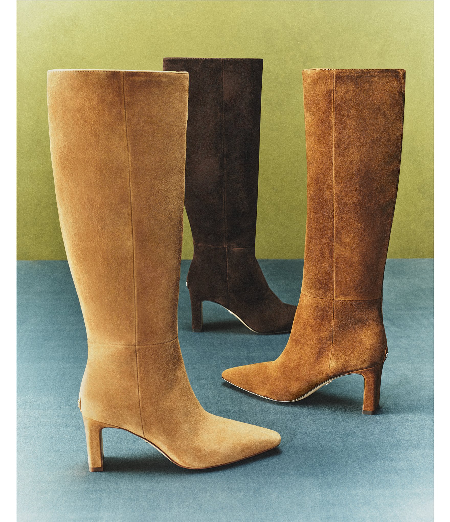 Sam Edelman Sylvia Suede Tall Dress Boots