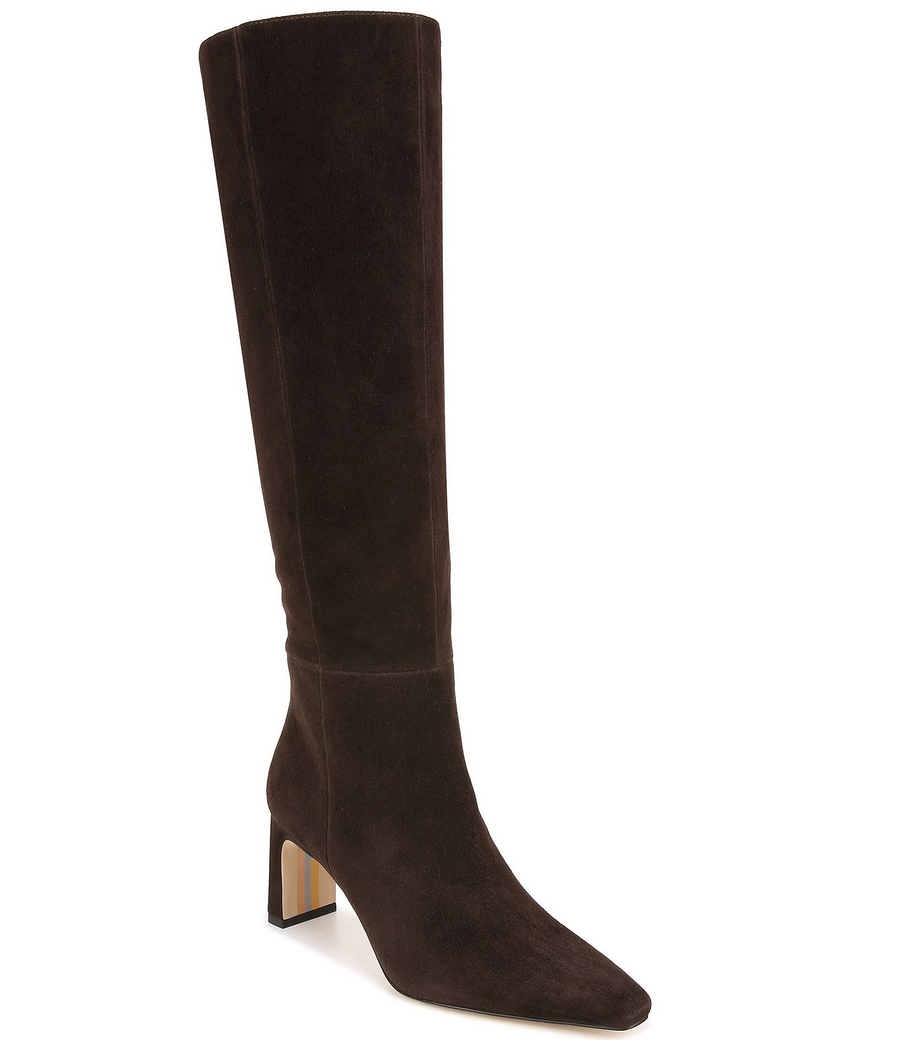 Sam Edelman Sylvia Suede Tall Dress Boots | Dillard's
