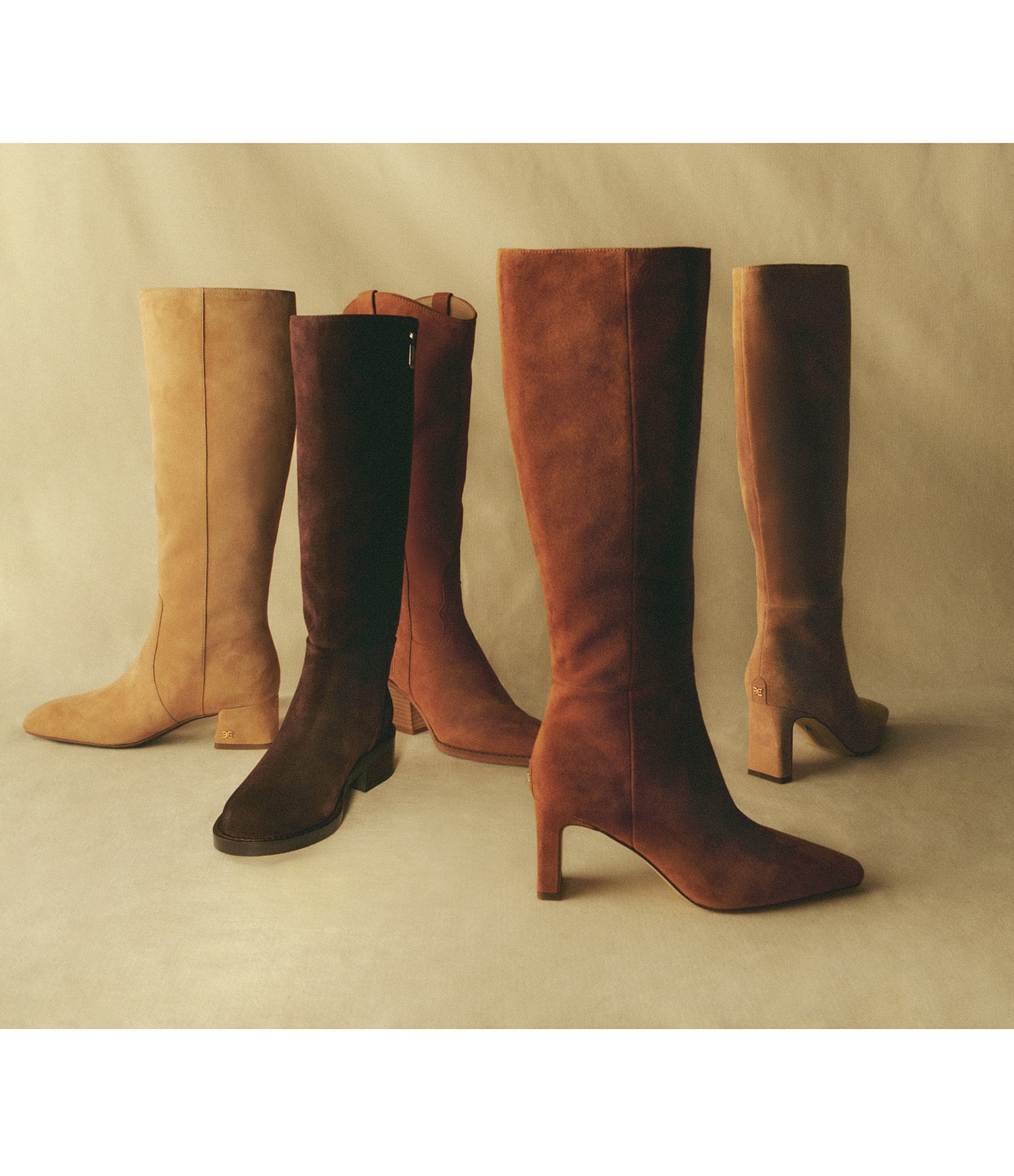 Sam Edelman Sylvia Suede Tall Dress Boots