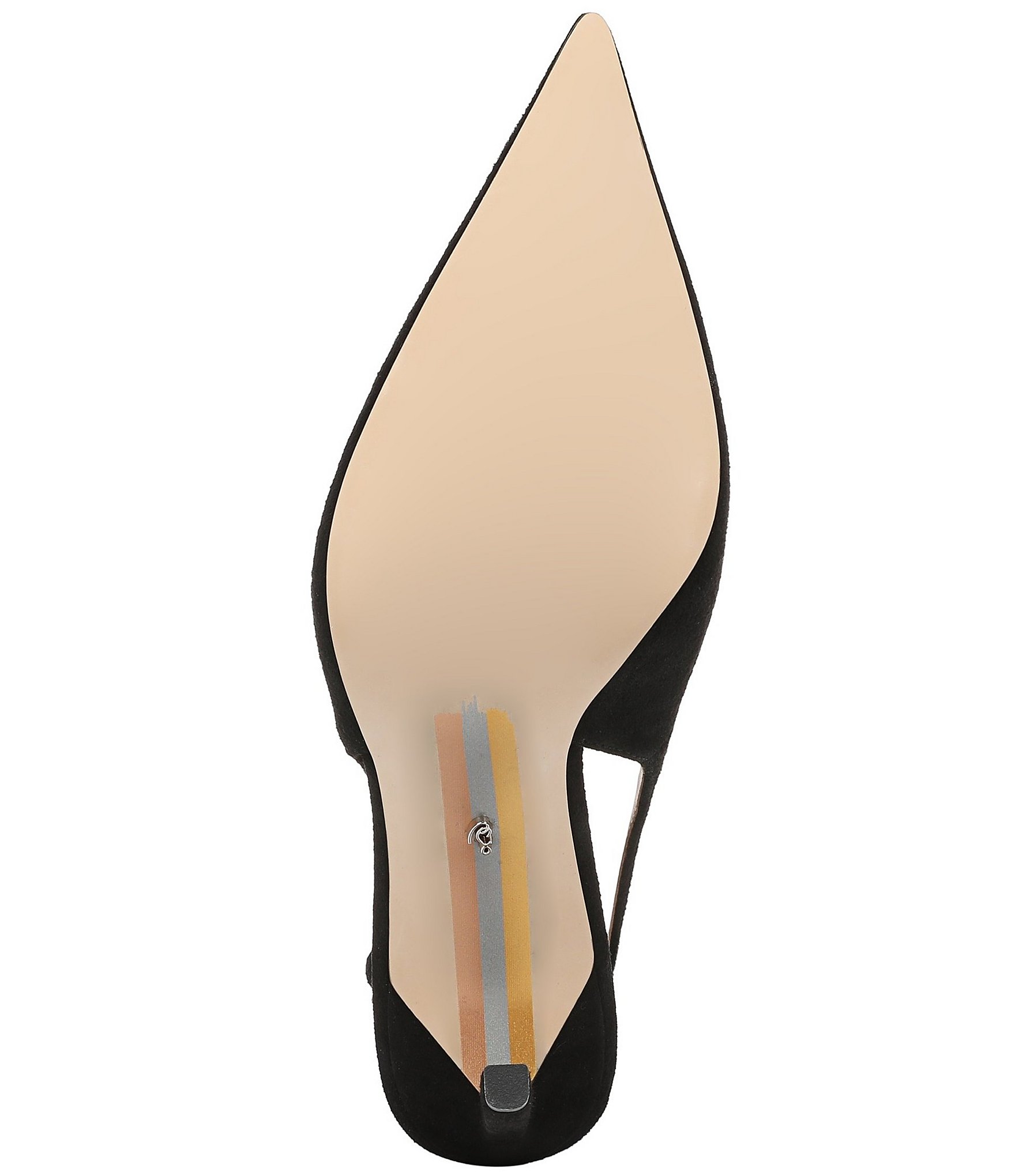 Sam Edelman Tegan Suede Pointed Toe Stiletto Slingback Pumps