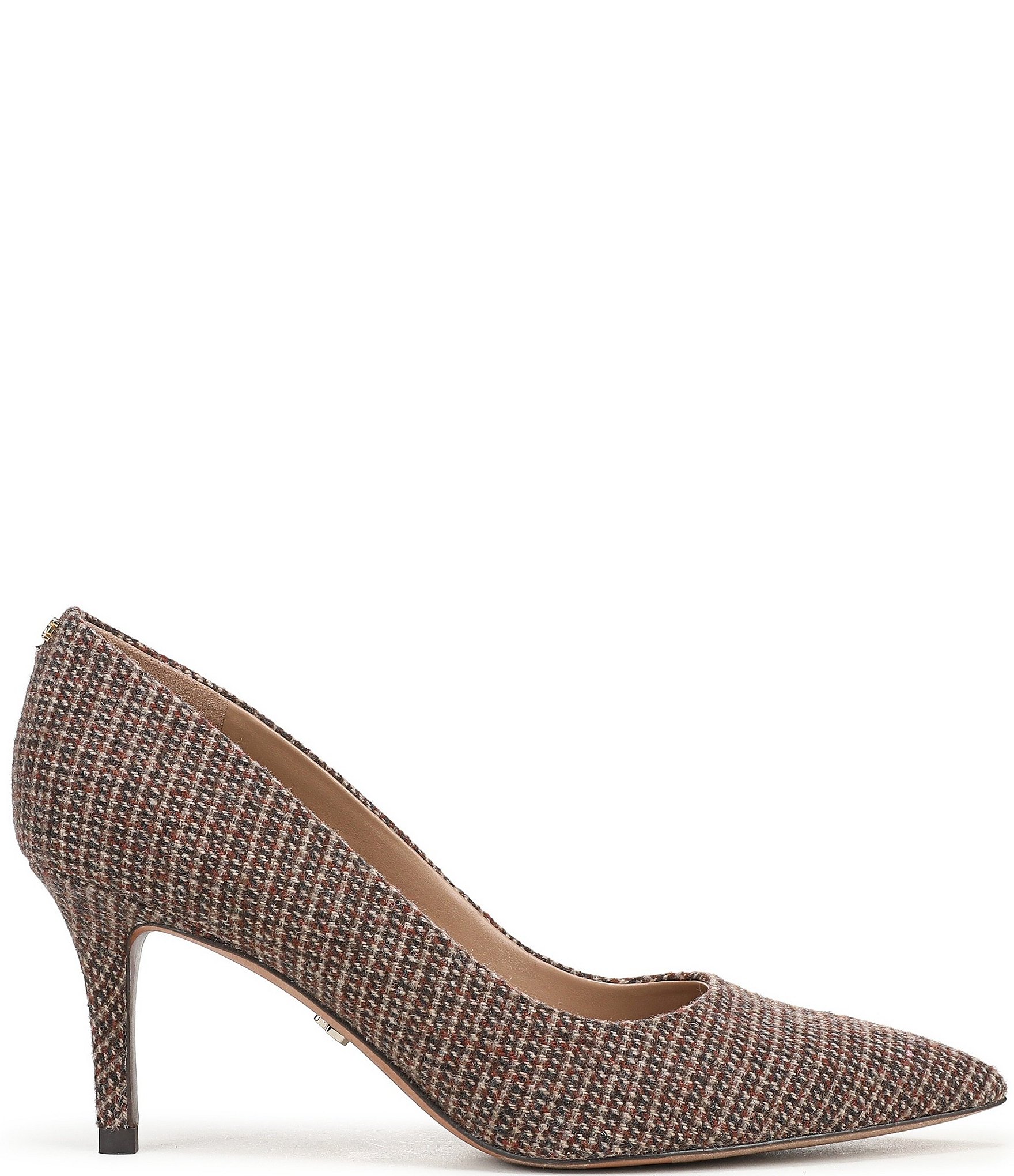 Sam Edelman Vienna Tweed Pointed Toe Pumps