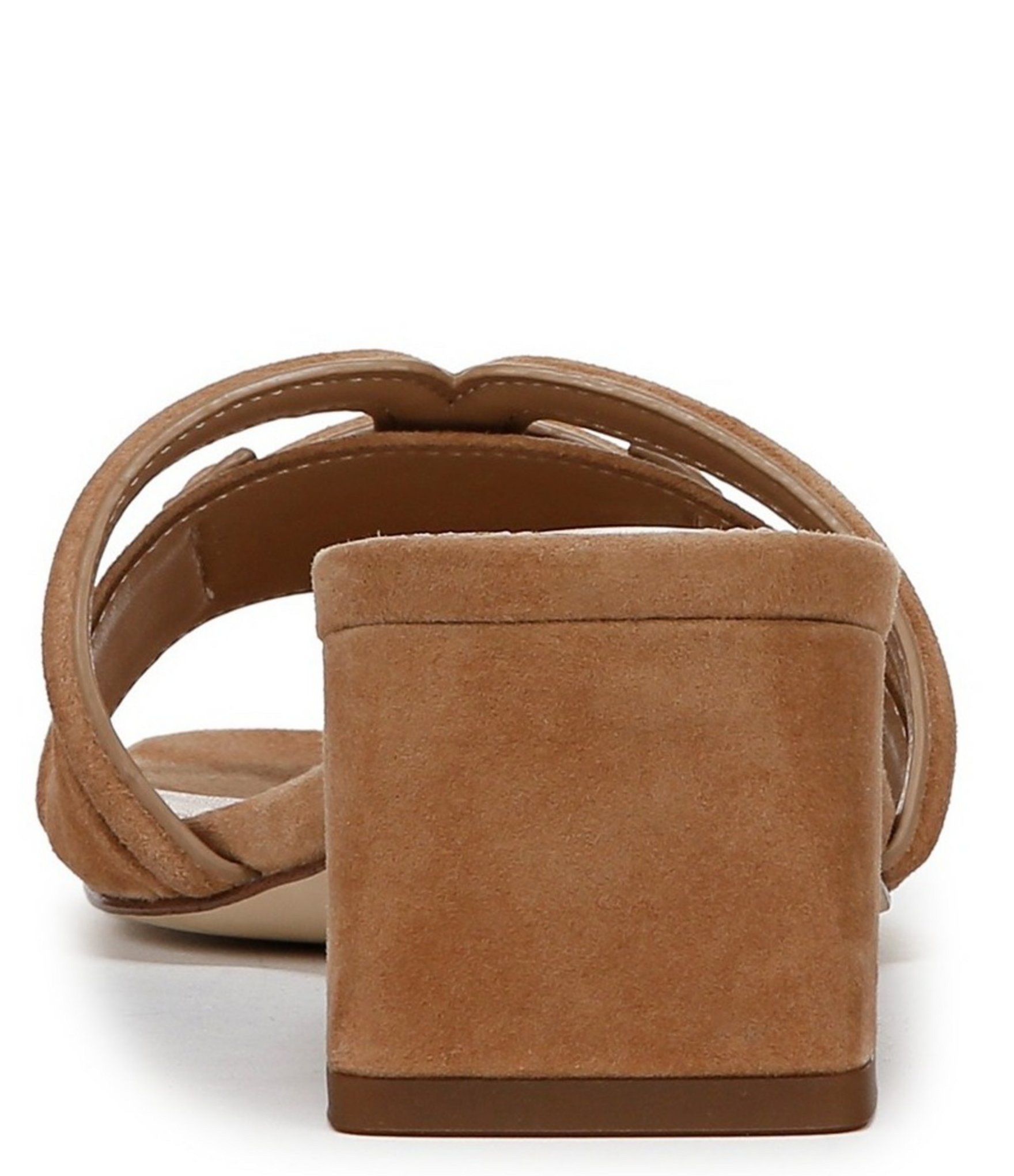 Sam Edelman Waylon Suede Double E Logo Slide Sandals