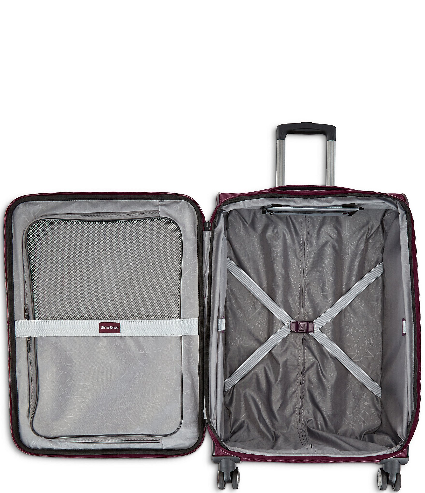 Samsonite Ascella 3.0 Softside Collection 24#double; Carry-On Expandable Spinner