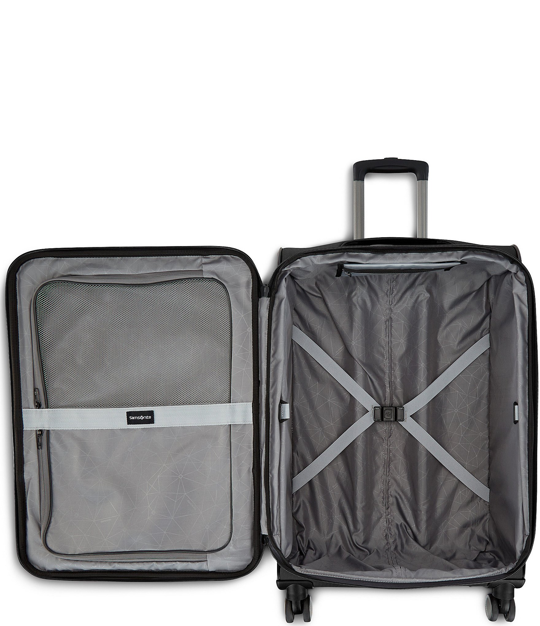 Samsonite Ascella 3.0 Softside Collection 24#double; Carry-On Expandable Spinner