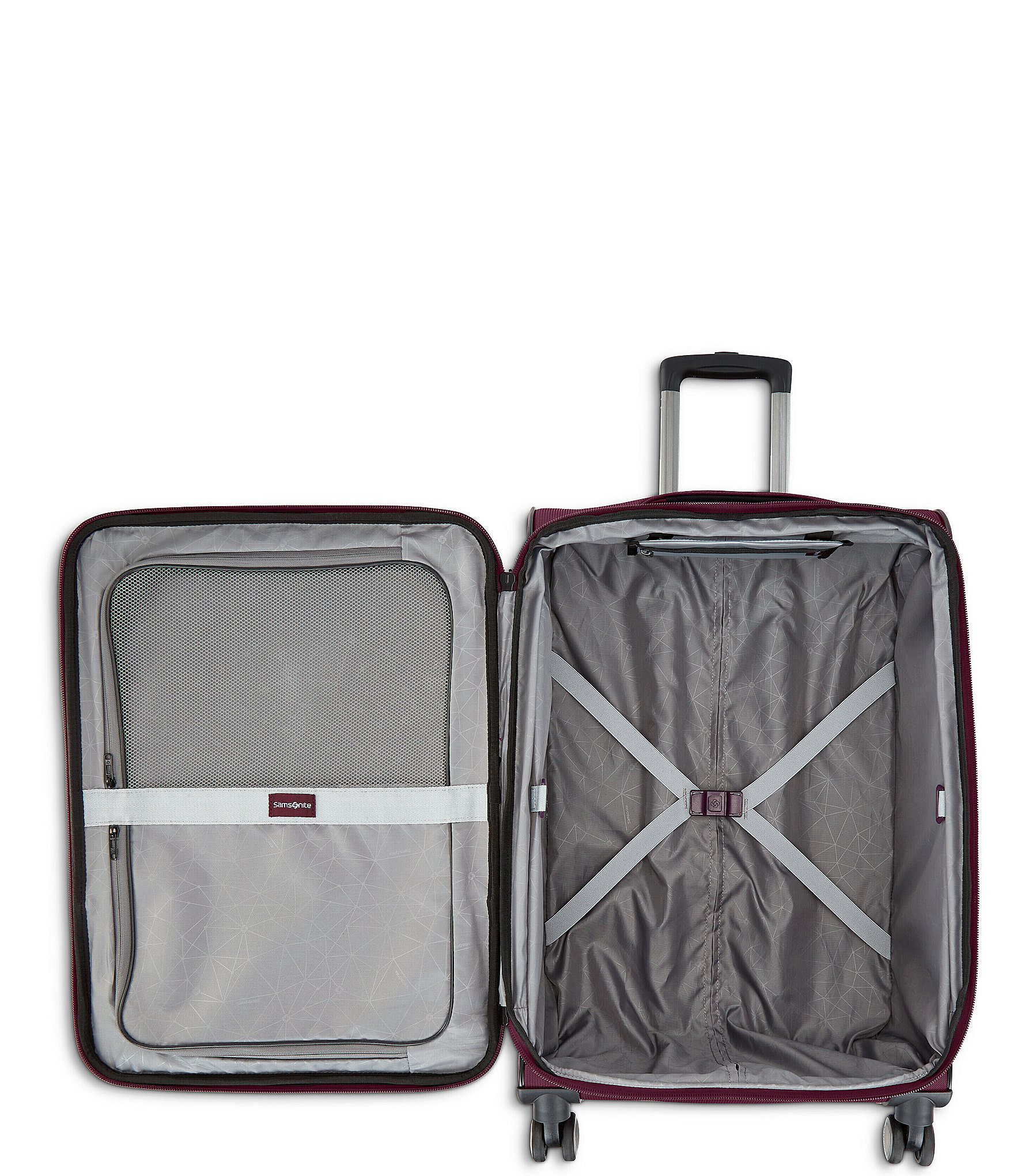 Samsonite Ascella 3.0 Softside Collection Medium Expandable Spinner Suitcase
