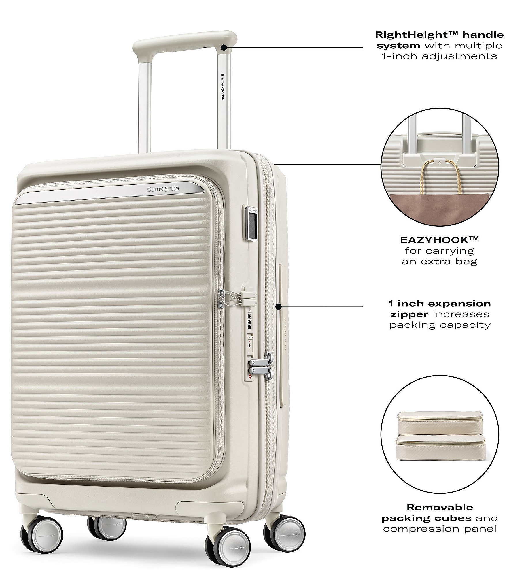 Samsonite Paralux Collection Global Carry On Suitcase