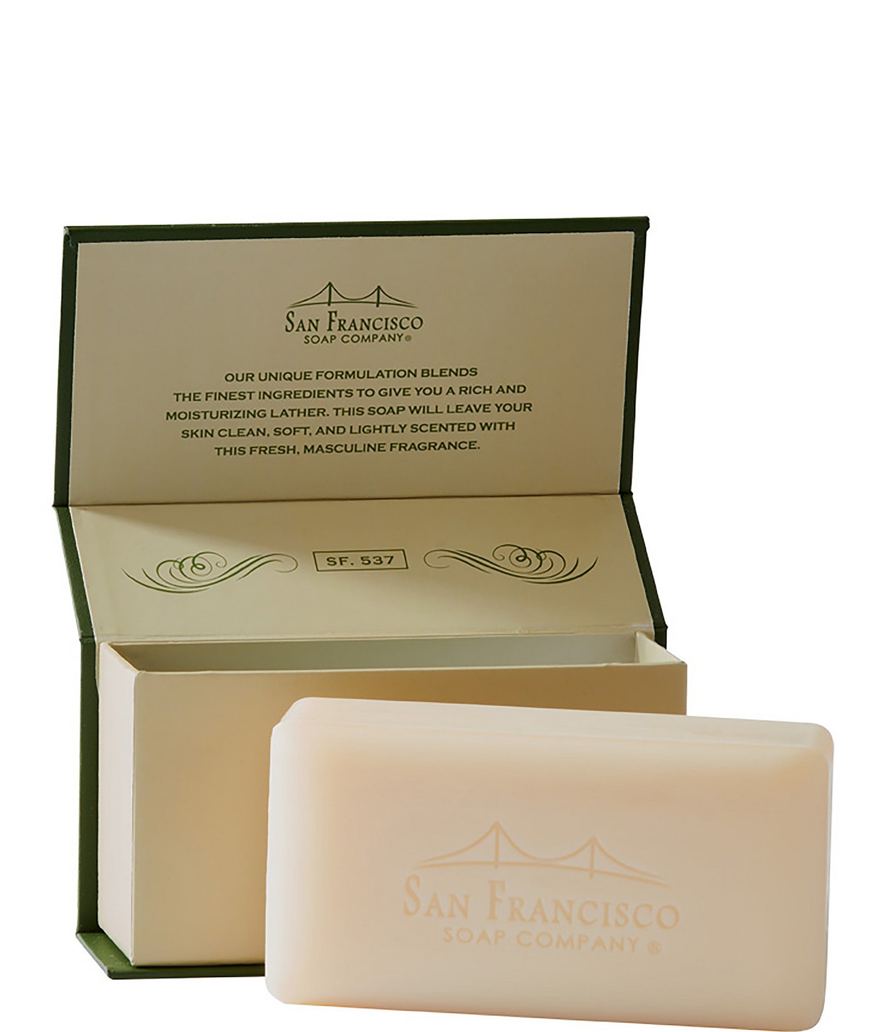 San Francisco Soap Company Bergamot Cognac Soap Bar