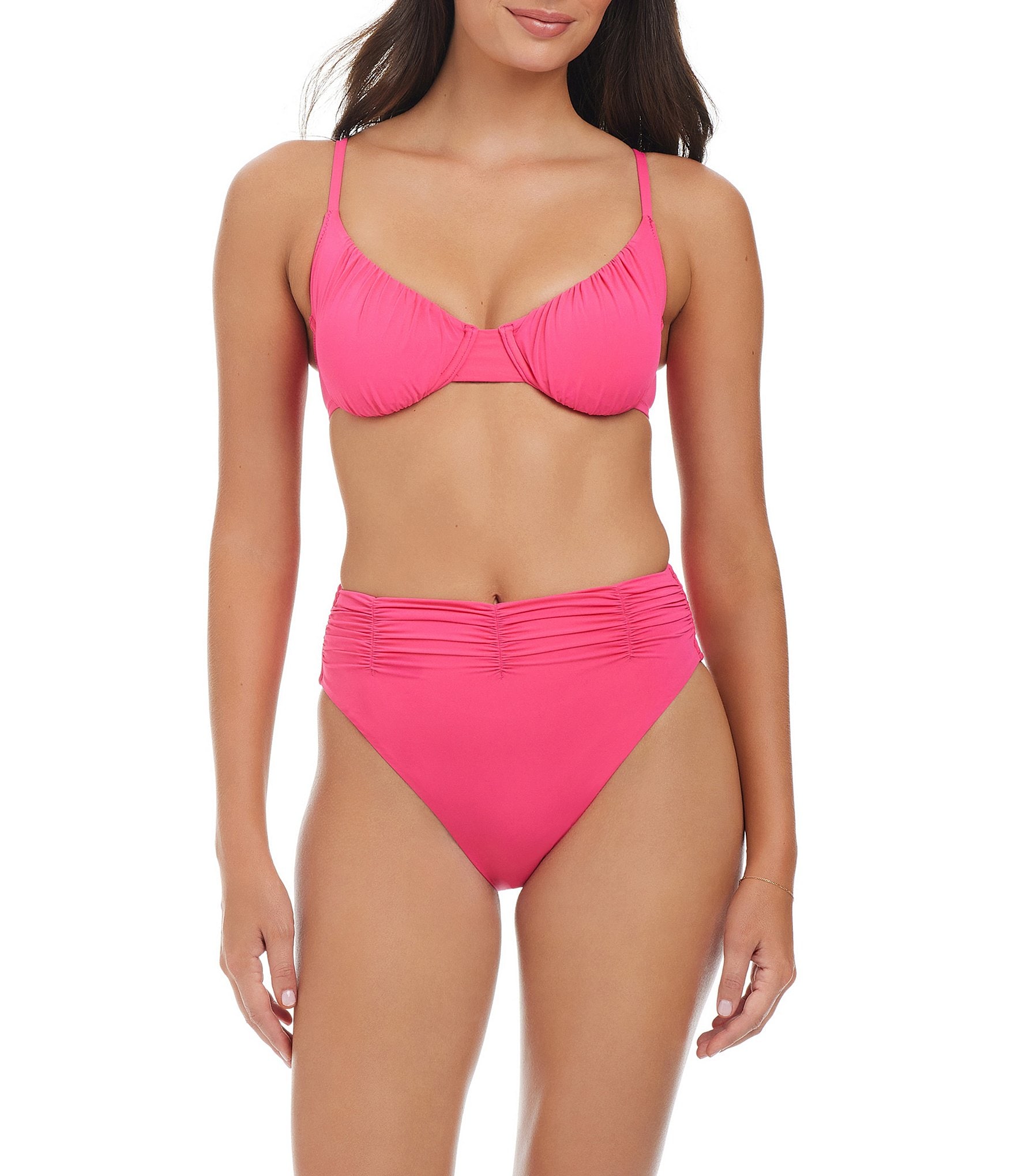 Sanctuary Beach Goddess Excess Solid Scoop Neck Underwire
