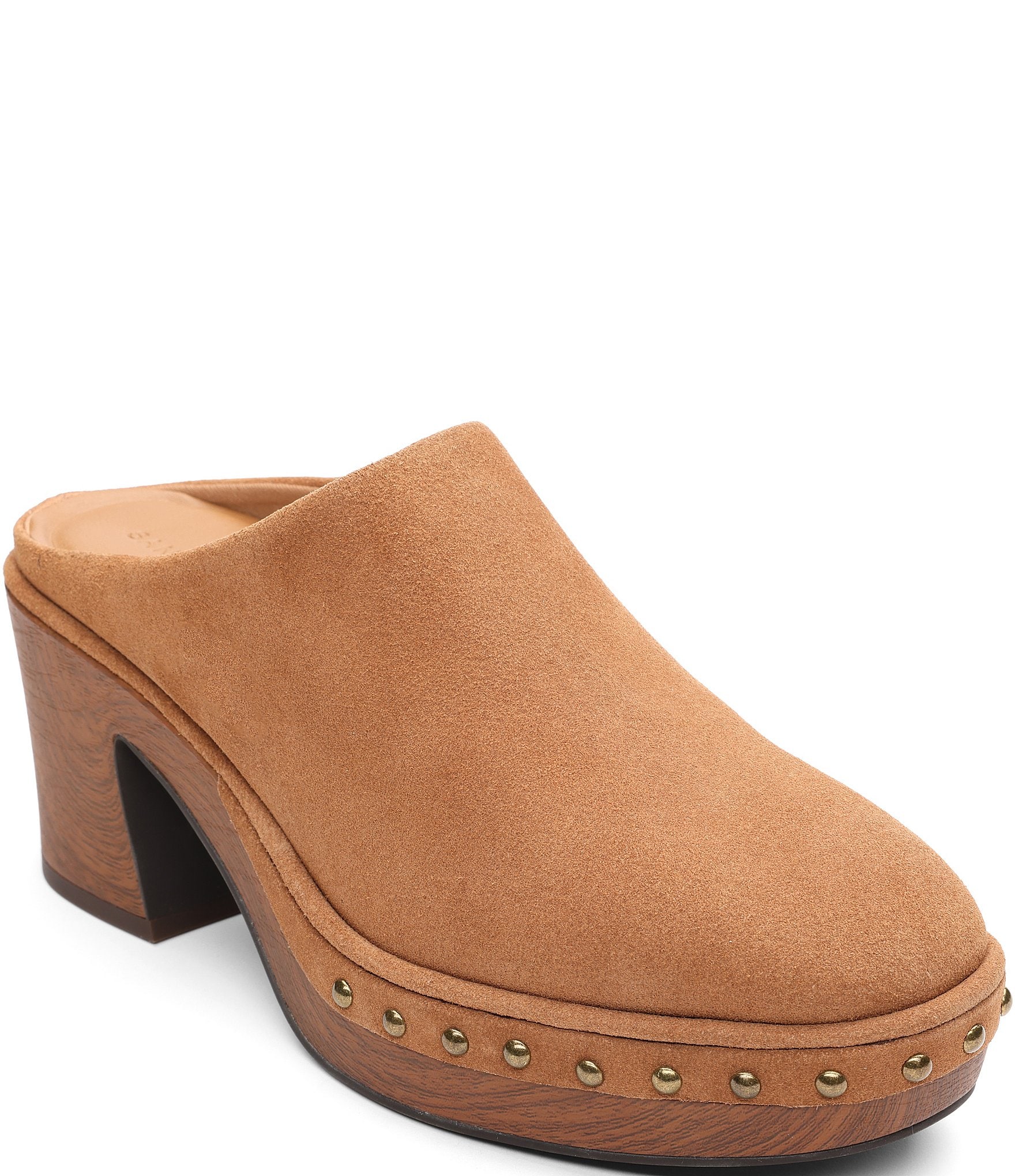 Sanctuary Emerysn Studded Suede Clogs