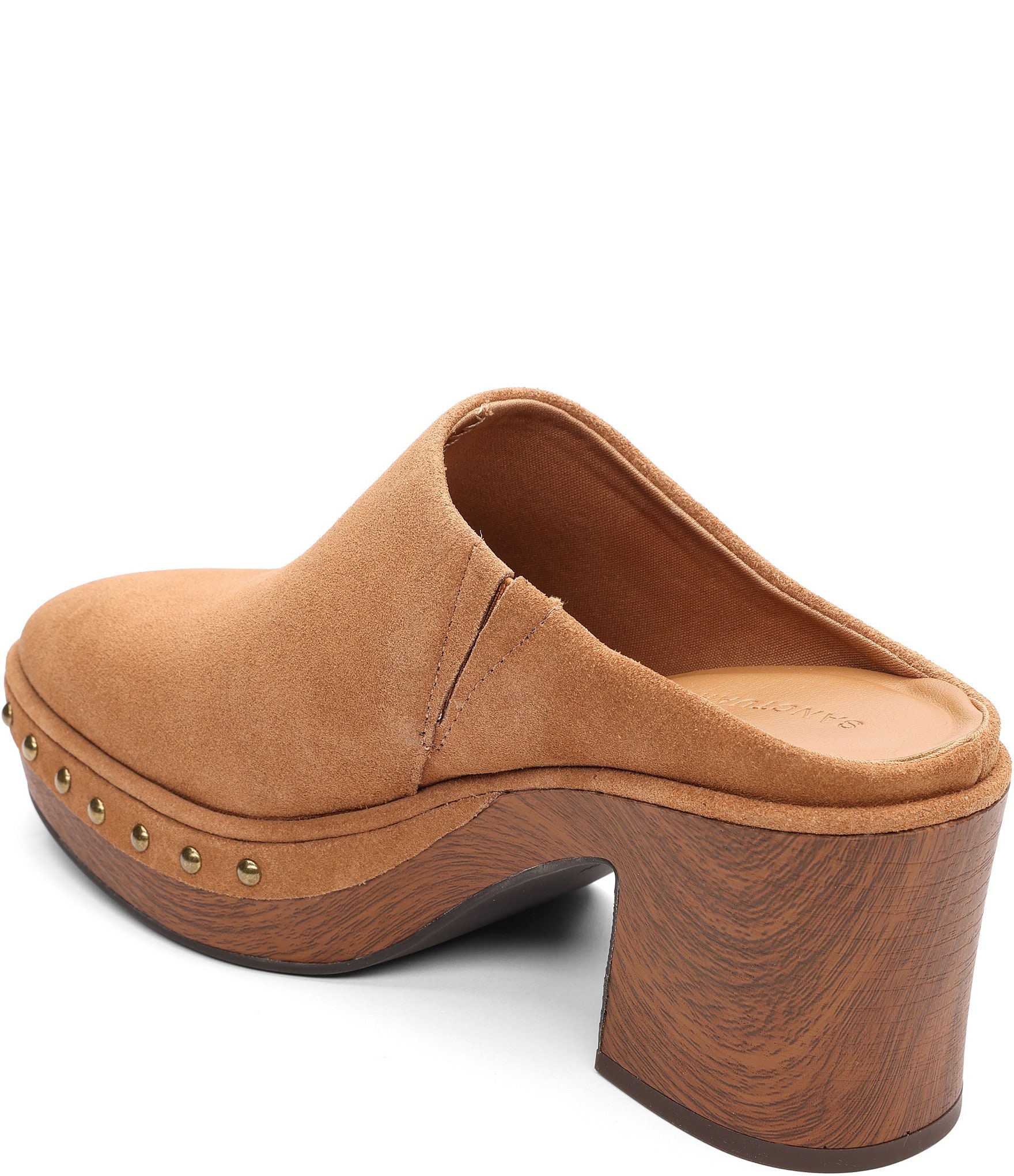 Sanctuary Emerysn Studded Suede Clogs