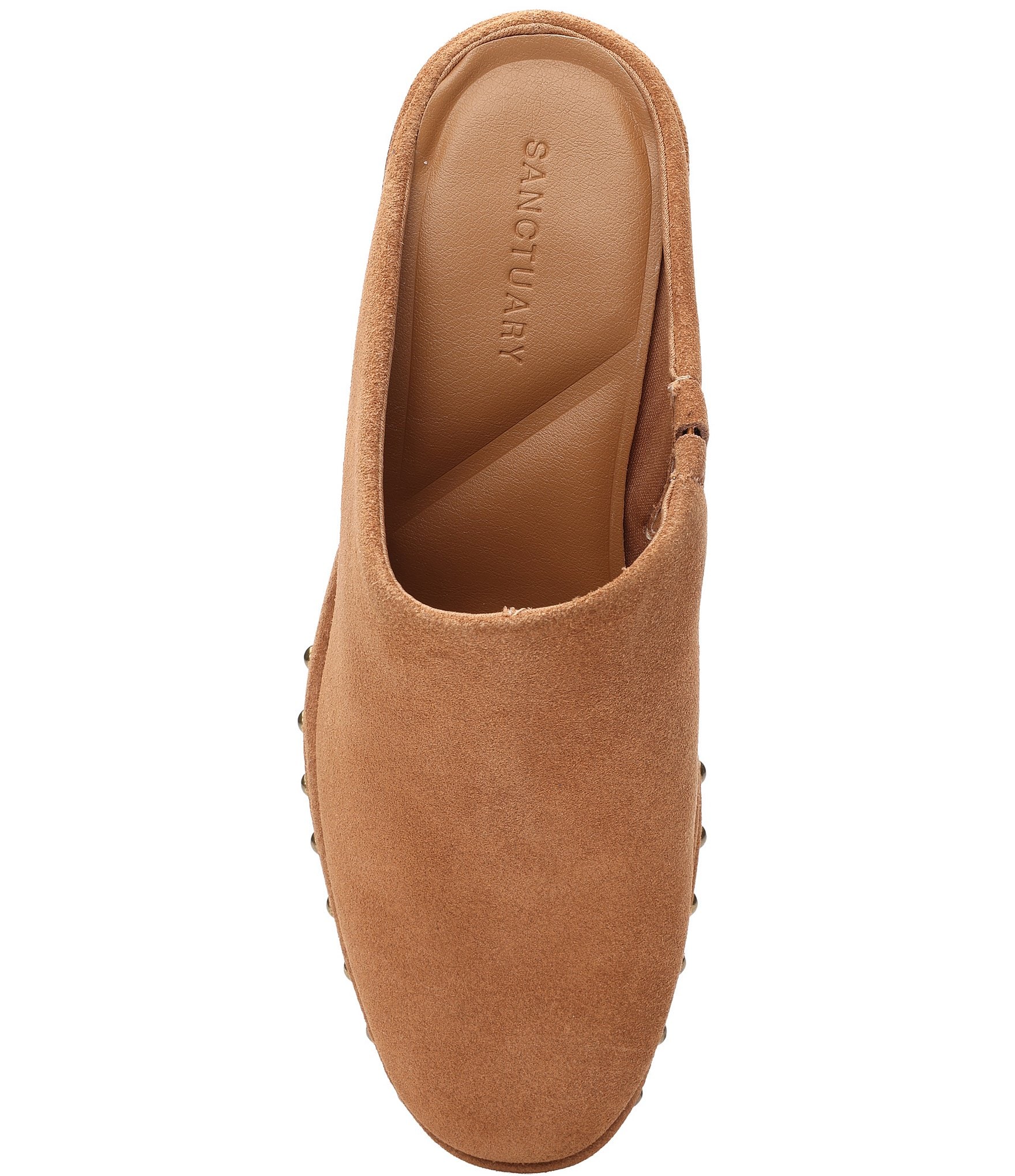 Sanctuary Emerysn Studded Suede Clogs