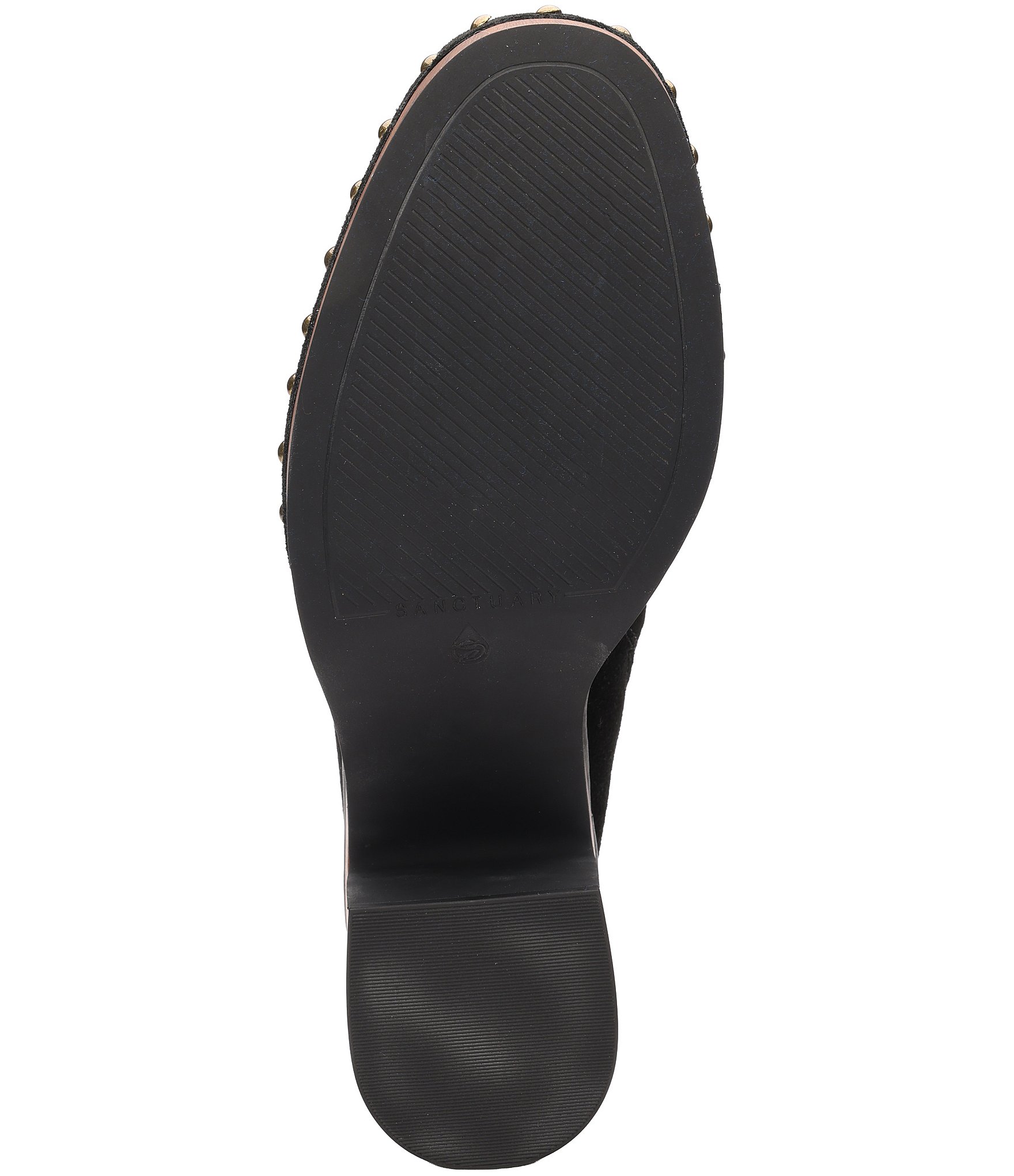 Sanctuary Emerysn Studded Suede Clogs